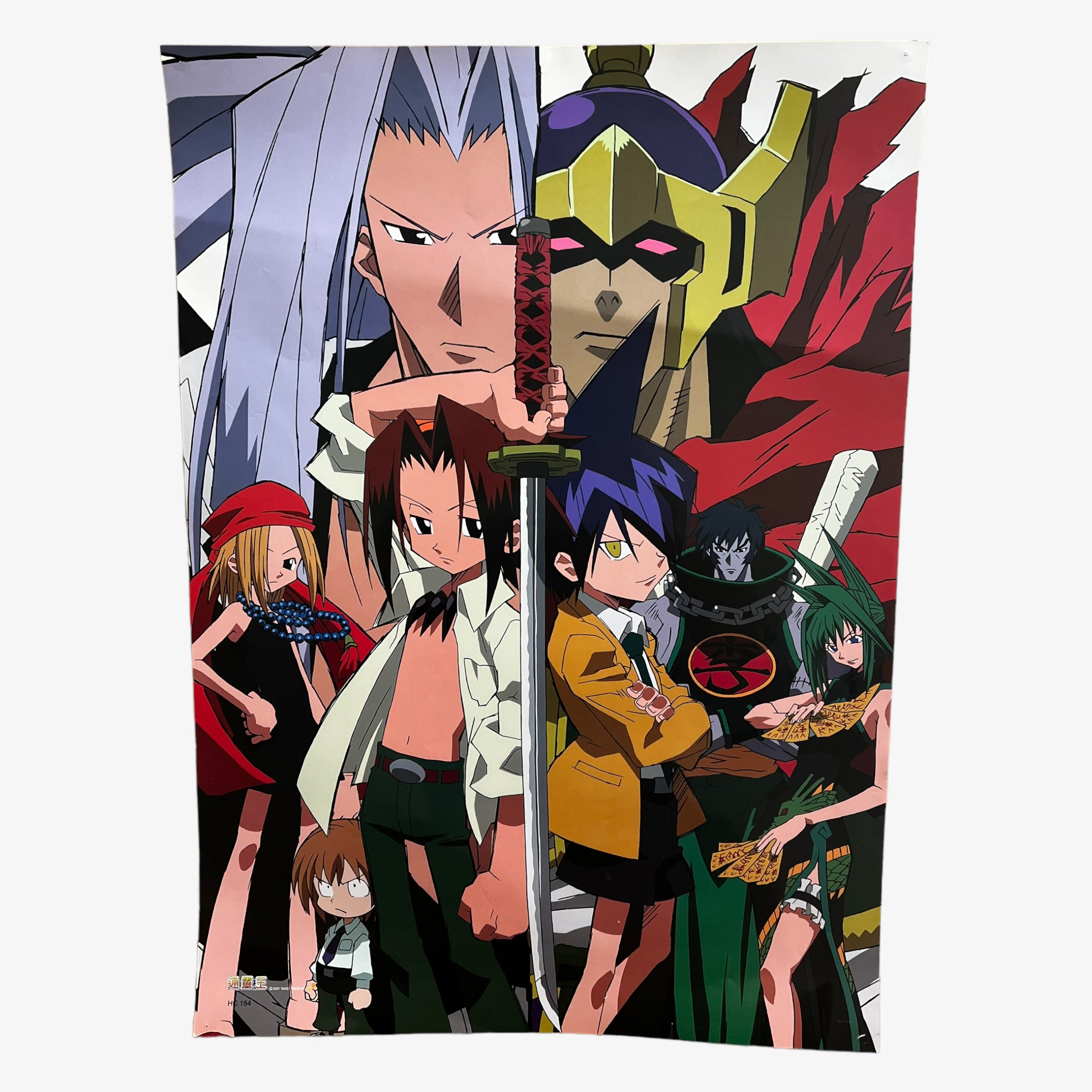 Vintage 2001 Shaman King Anime Poster | Casspio's Dream