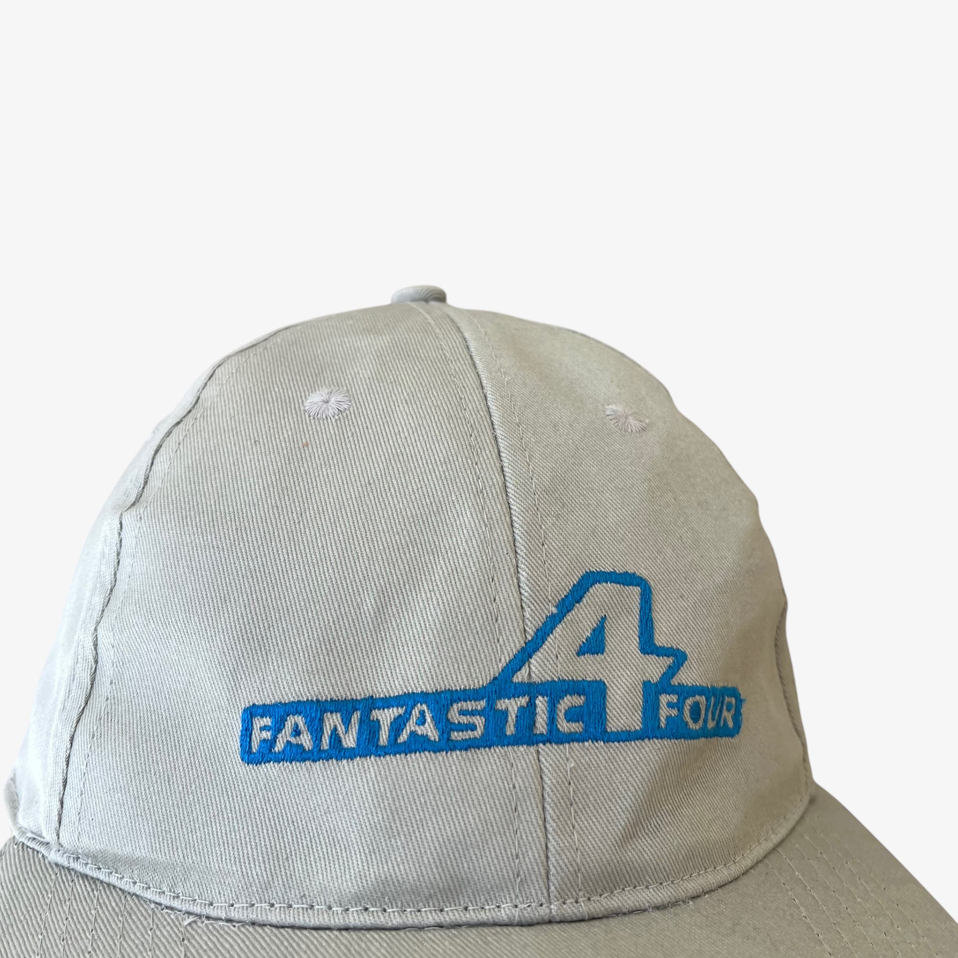 Vintage Y2K Marvel Fantastic Four 2005 Fox Movie Promotional Cap Logo - Casspios Dream