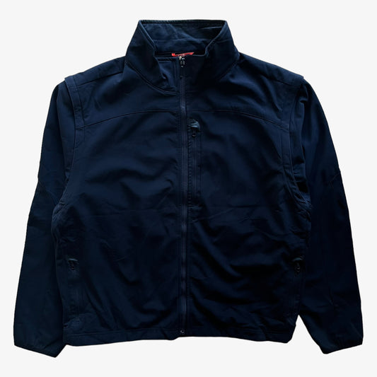 Vintage Y2K Mens 5.11 Tactical Series Navy Utility Jacket With Removable Arms - Casspios Dream