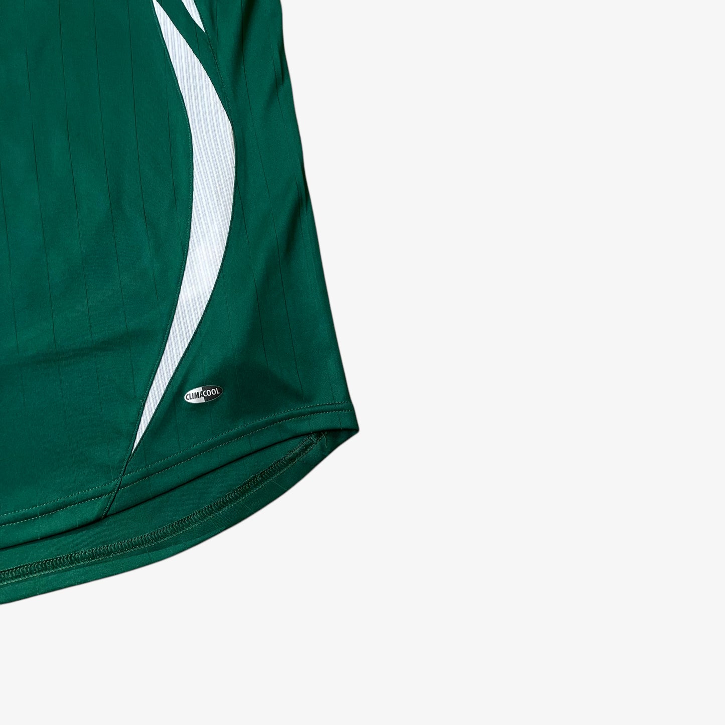 Vintage Y2K Mens Adidas Panathinaikos 2006 - 2007 Green Home Football Jersey Clima Cool - Casspios Dream