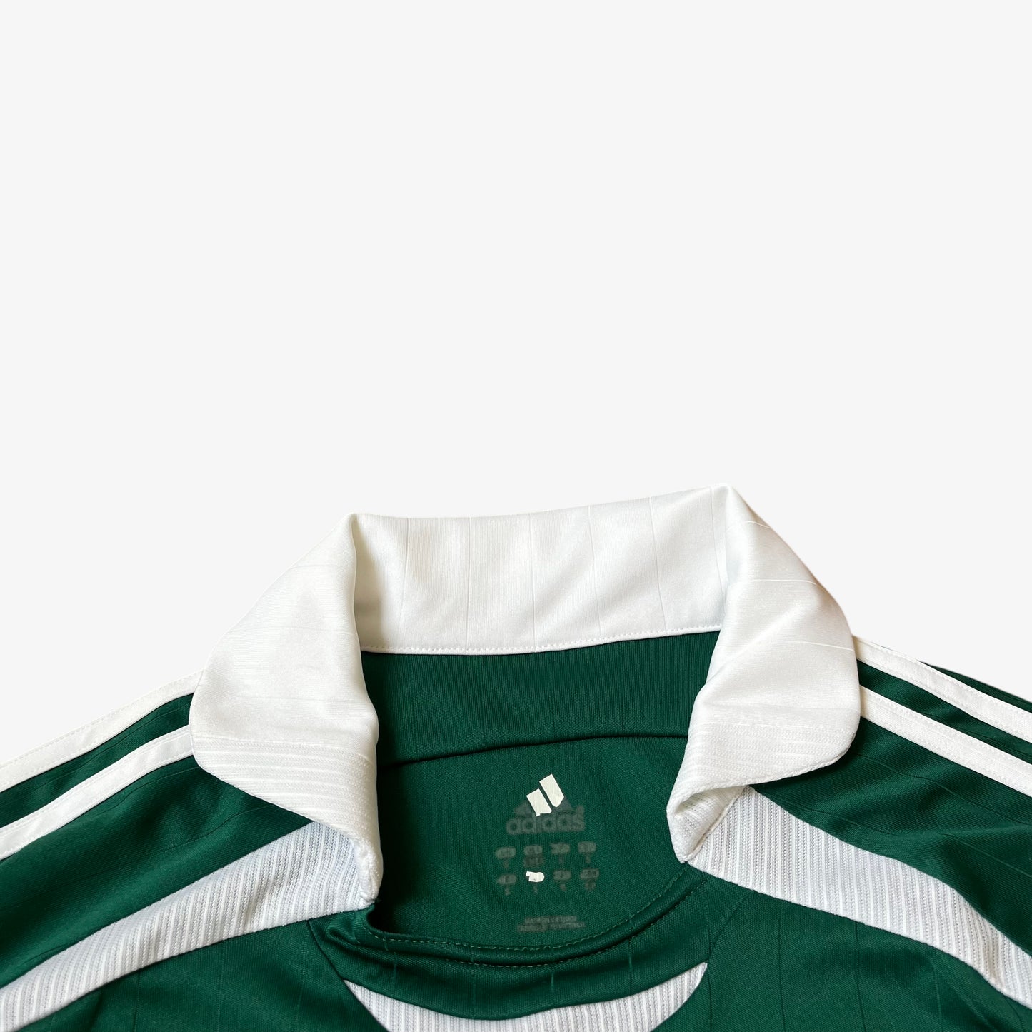 Vintage Y2K Mens Adidas Panathinaikos 2006 - 2007 Green Home Football Jersey Label - Casspios Dream