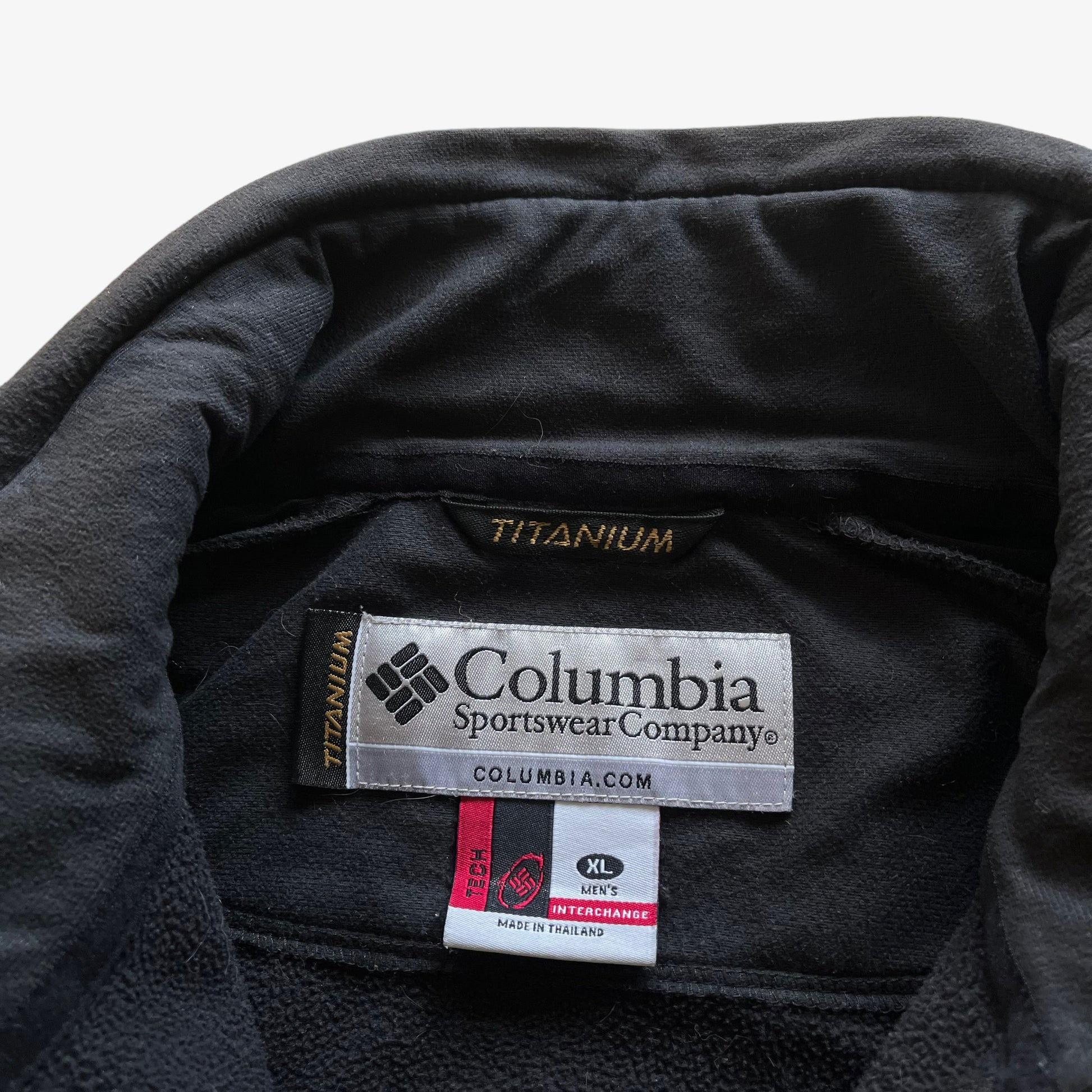 Vintage Y2K Mens Columbia Titanium Nissan Jacket With Embroidered Spell Out Label - Casspios Dream
