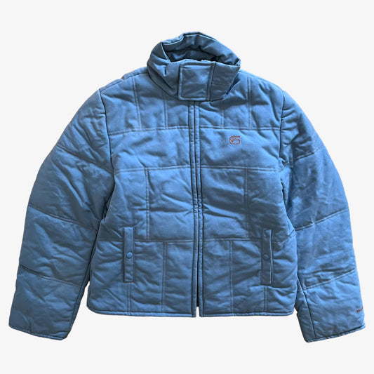 Vintage Y2K Mens G-Star Duton Adkin Blue Workwear Jacket - Casspios Dream