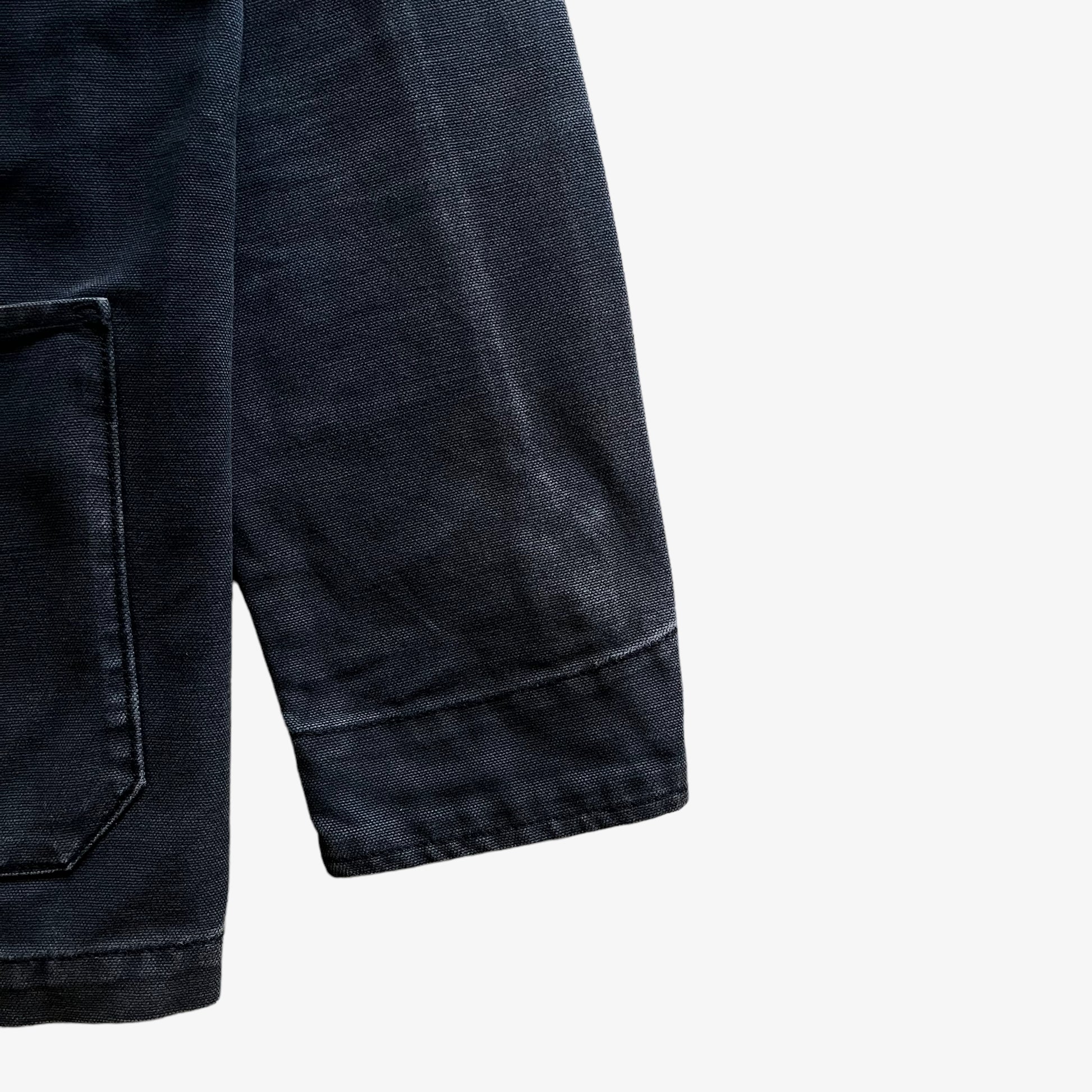 Vintage Y2K Mens Levis Navy Workwear Jacket Cuff - Casspios Dream