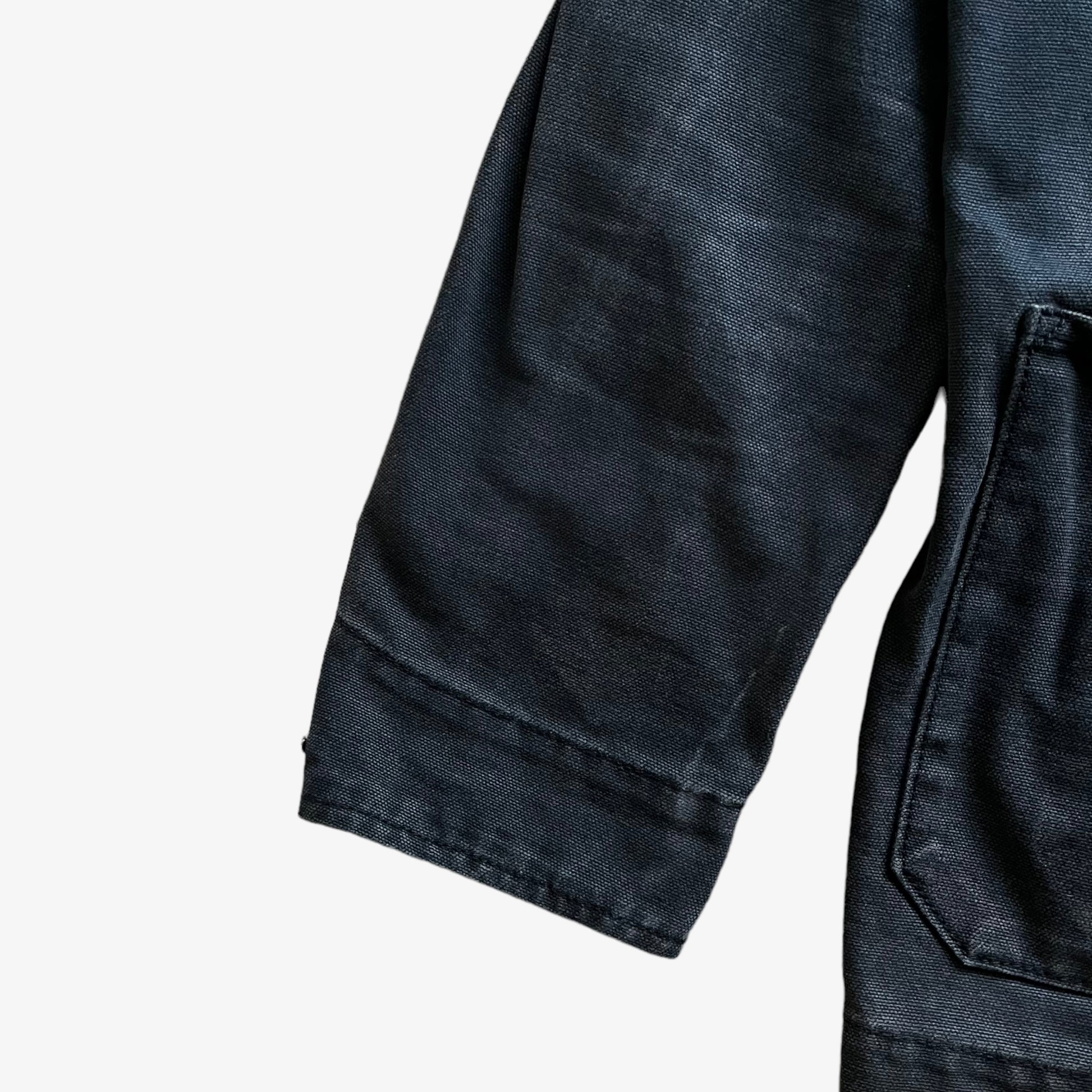 Vintage Y2K Mens Levis Navy Workwear Jacket Sleeve - Casspios Dream