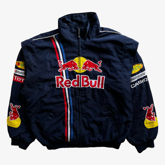 Vintage Y2K Mens Red Bull Racing Team Formula One Jacket - Casspios Dream