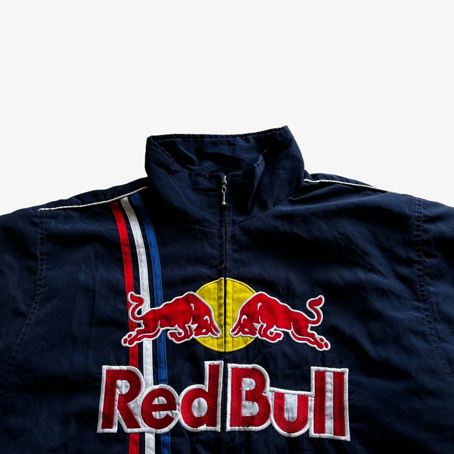 Vintage Y2K Mens Red Bull Racing Team Formula One Jacket Spell Out - Casspios Dream