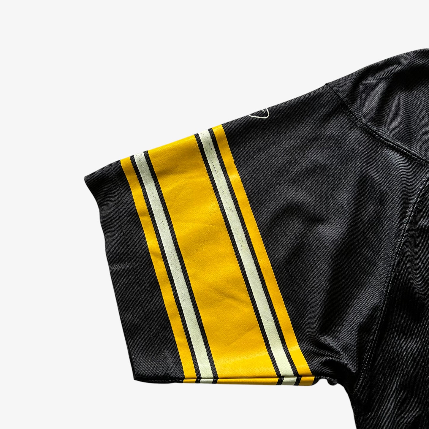 Vintage Y2K Mens Reebok NFL Equipment Pittsburgh Steelers 7 Ben Roethlisberger Black American Football Jersey Sleeve - Casspios Dream