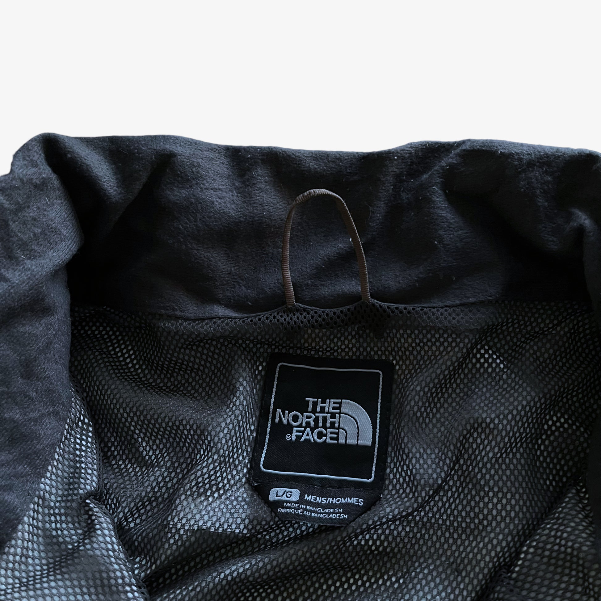 Vintage Y2K Mens The North Face Hyvent Grey & Black Jacket Label - Casspios Dream