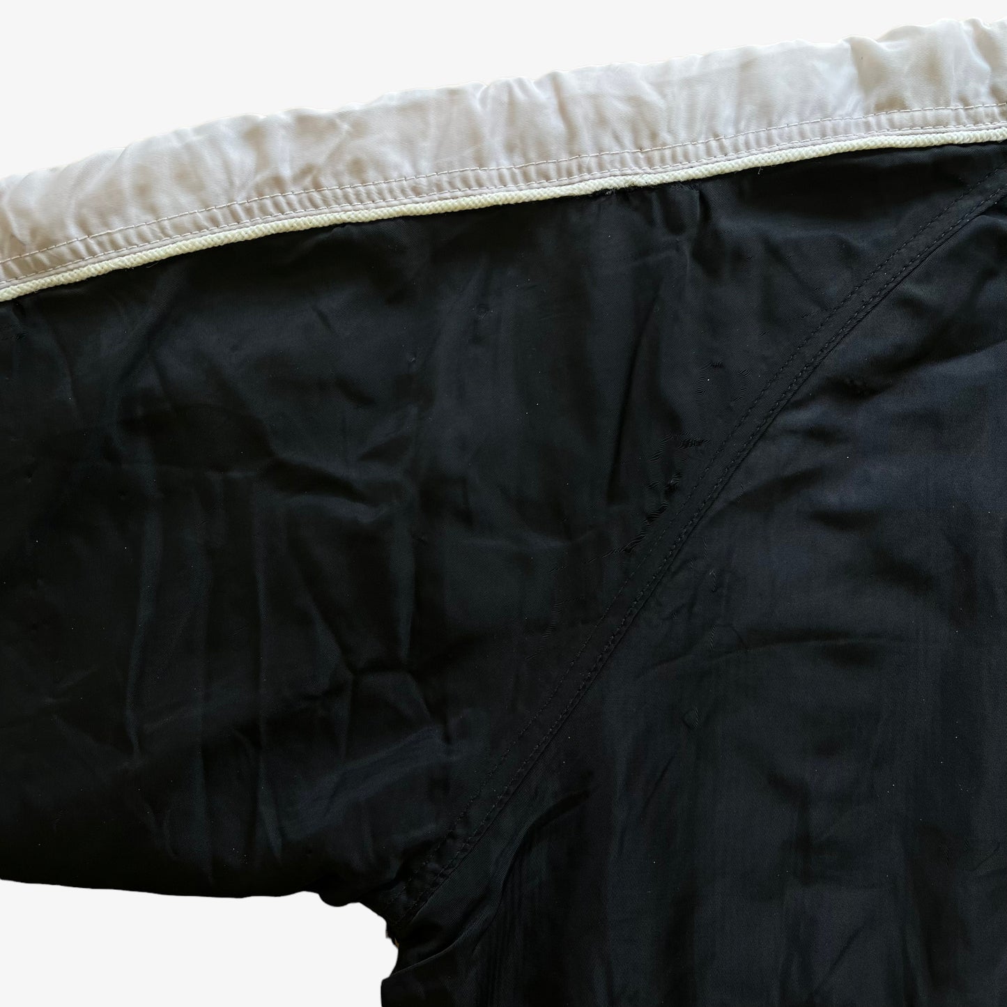 Vintage Y2K Replay Blue Jeans Black Bomber Jacket Wear - Casspio's Dream