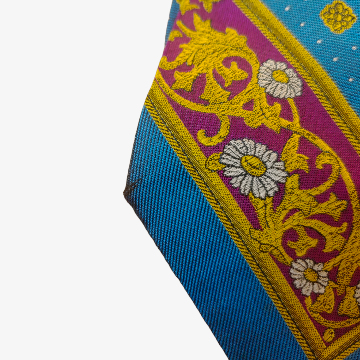 Vintage 1990s Gianni Versace Versus Abstract Silk Tie Mark - Casspios Dream