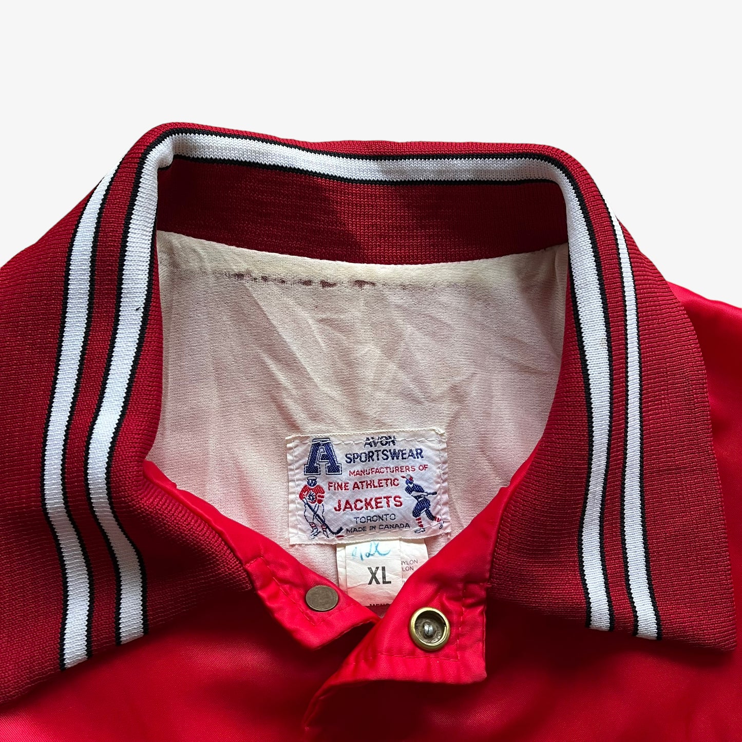 Vintage 80s CO-OP Farm Power Promotional Red Jacket Label - Casspios Dream