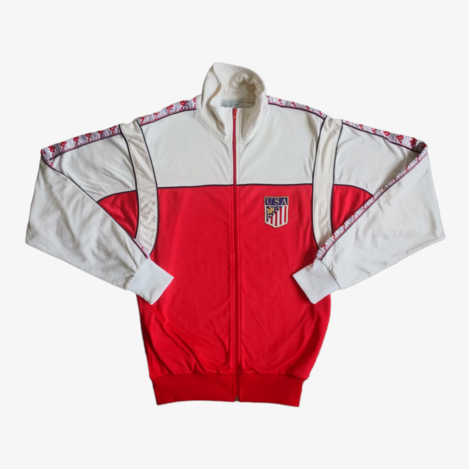 Vintage 80s Kappa 1988 USA Olympic Team Track Jacket - Casspios Dream