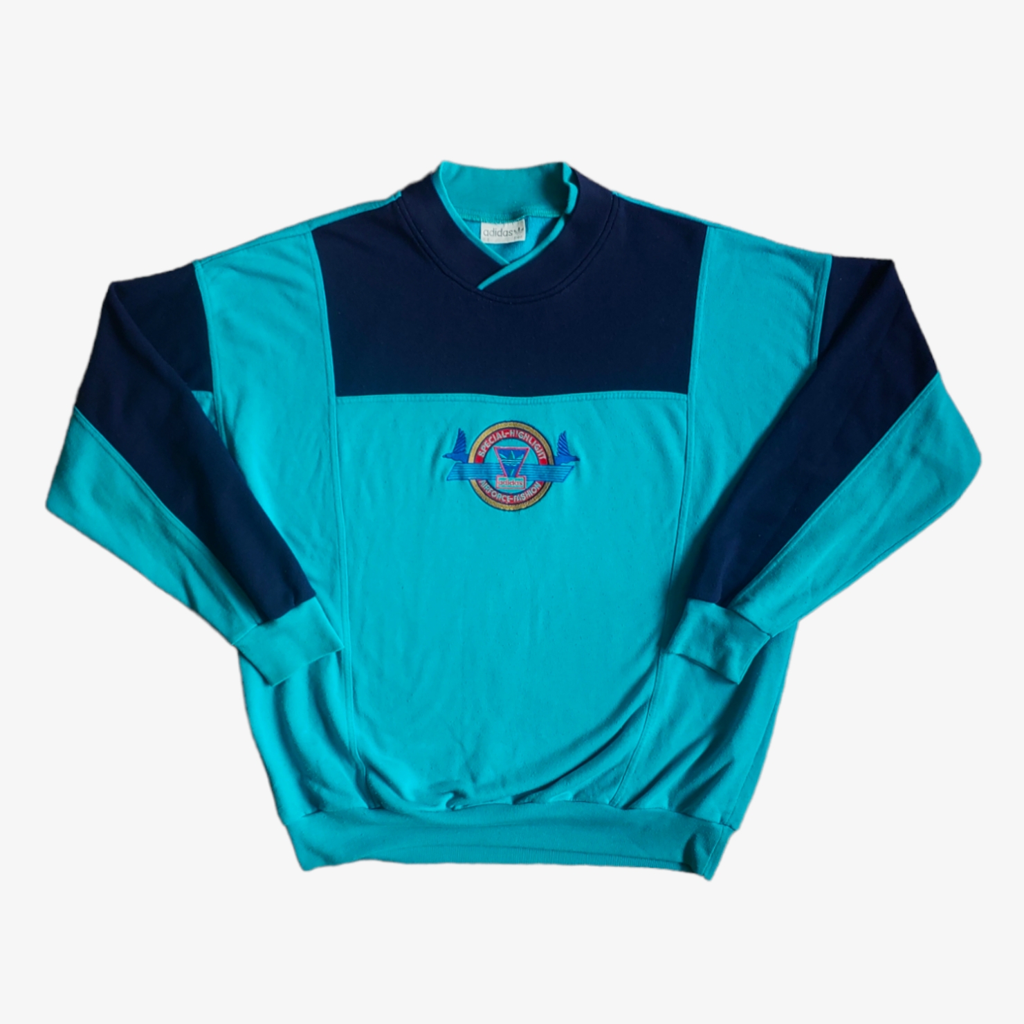 Vintage 90s Adidas 1994 Air Force Crewneck Sweatshirt - Casspios Dream