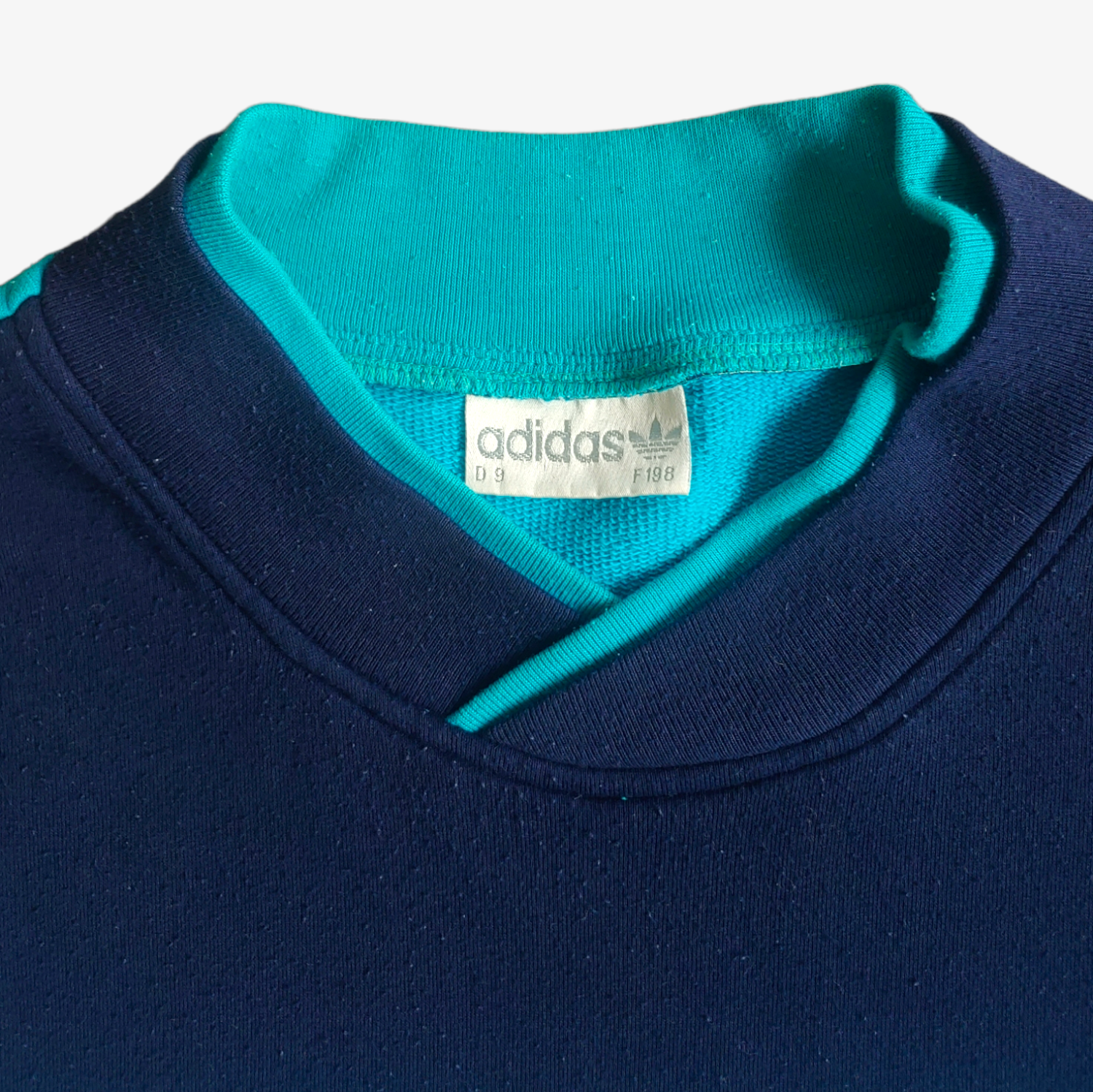 Vintage 90s Adidas 1994 Air Force Crewneck Sweatshirt Label - Casspios Dream
