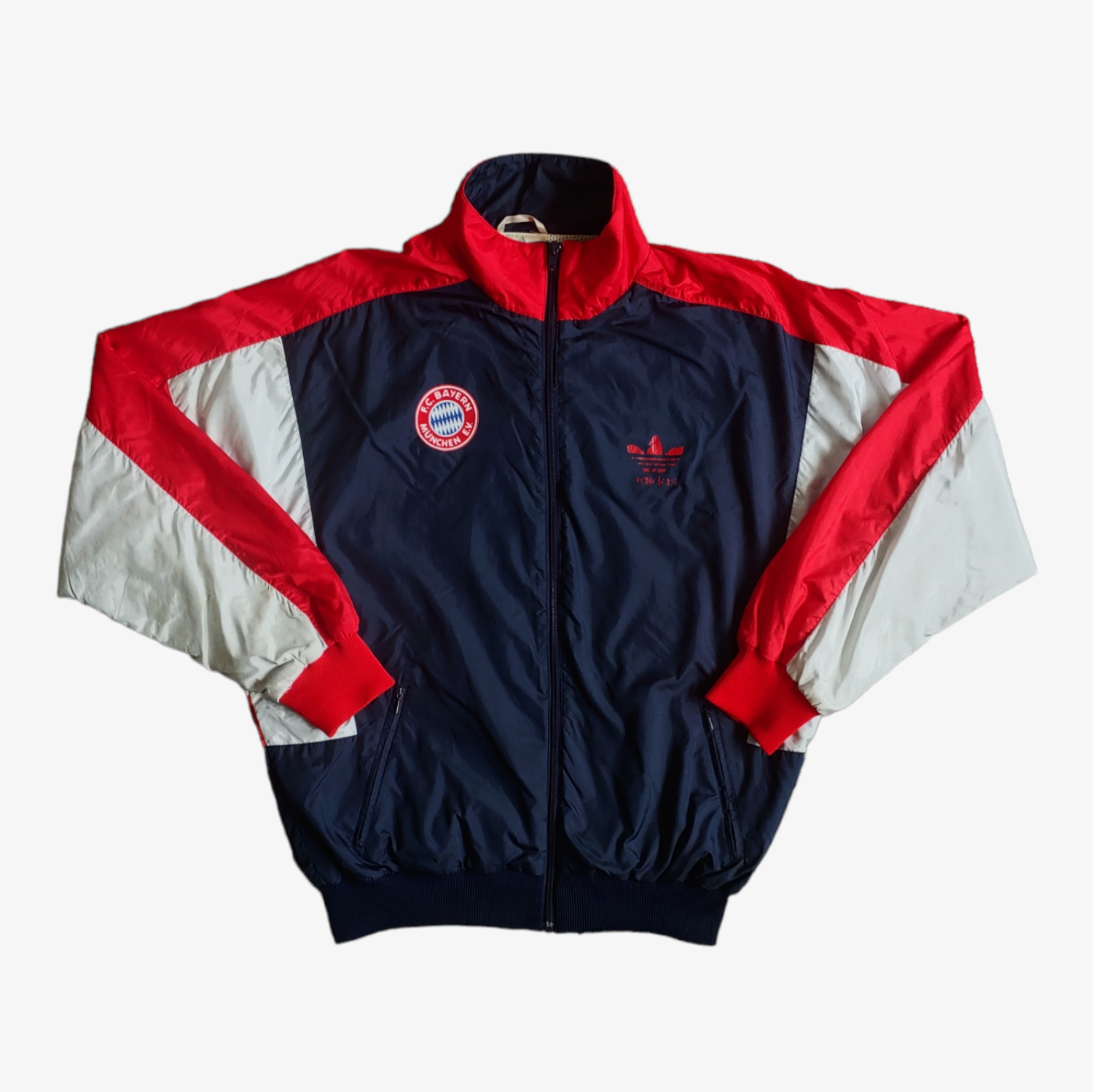 Vintage 90s Adidas Bayern Munich Opel Track Jacket - Casspios Dream