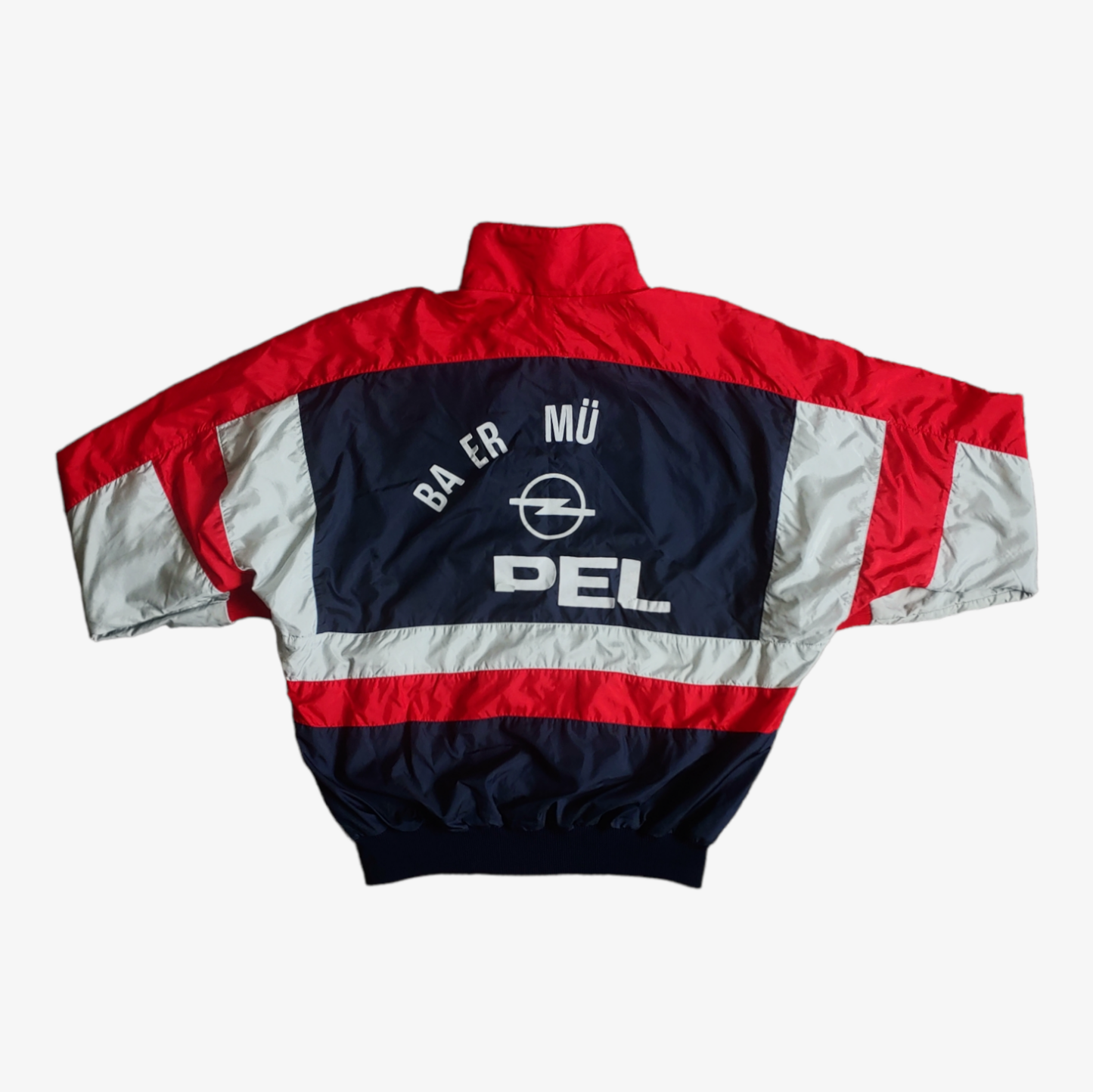 Vintage 90s Adidas Bayern Munich Opel Track Jacket Back - Casspios Dream