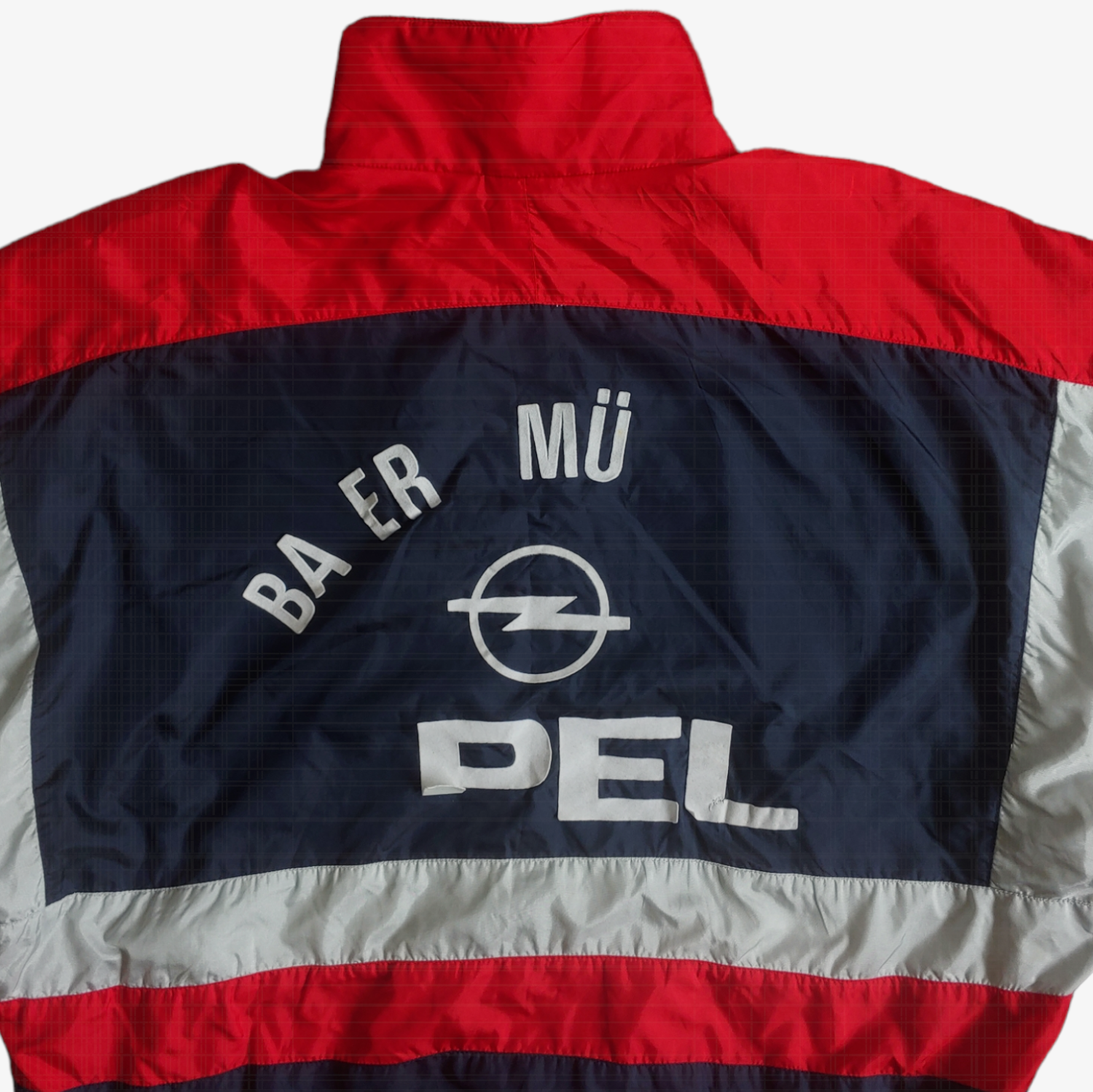 Vintage 90s Adidas Bayern Munich Opel Track Jacket Back Logo - Casspios Dream