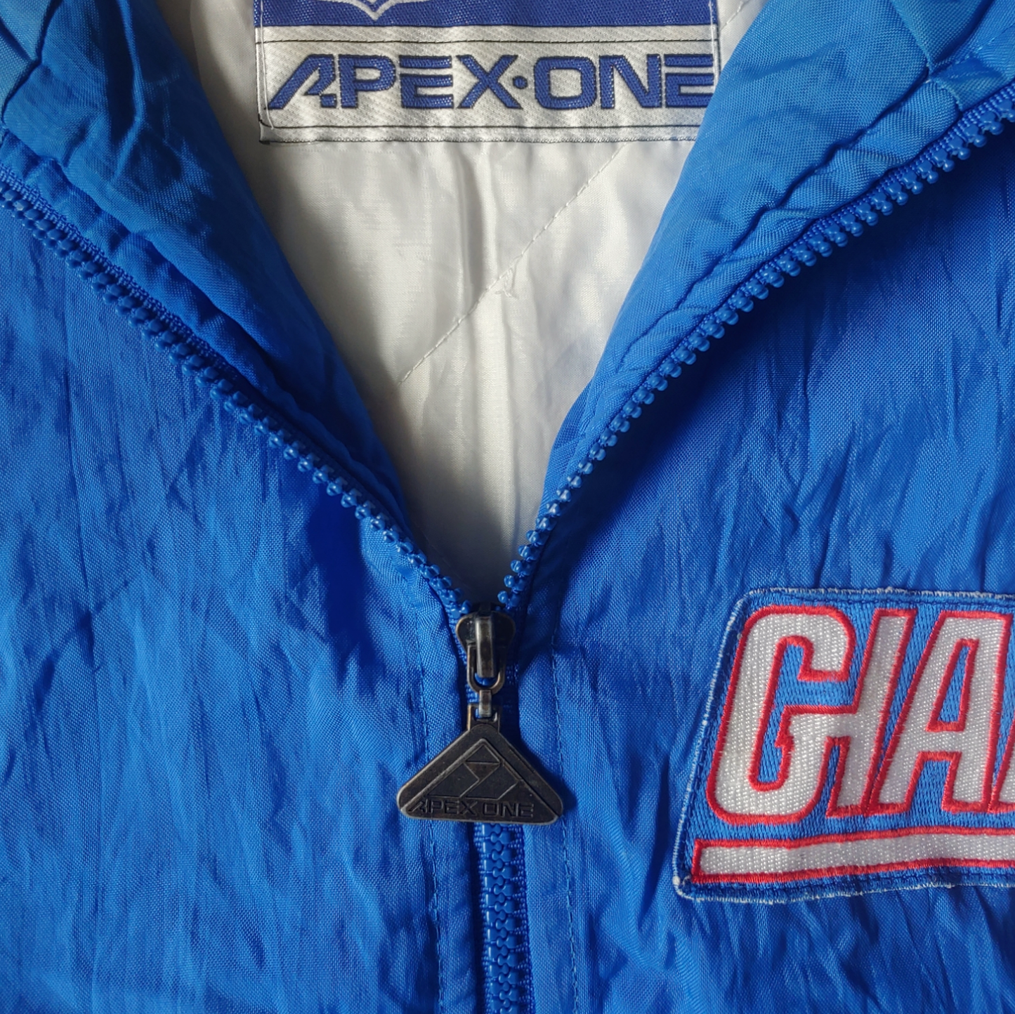 Apex One NFL New York Giants Jacket With Back Spell Out