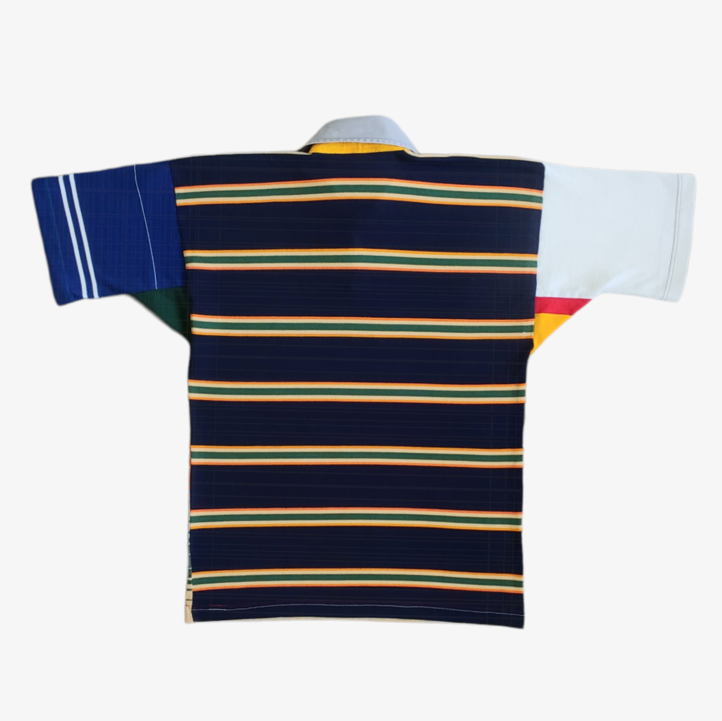 Vintage 90s Canterbury Striped Rugby Jersey Back - Casspios Dream