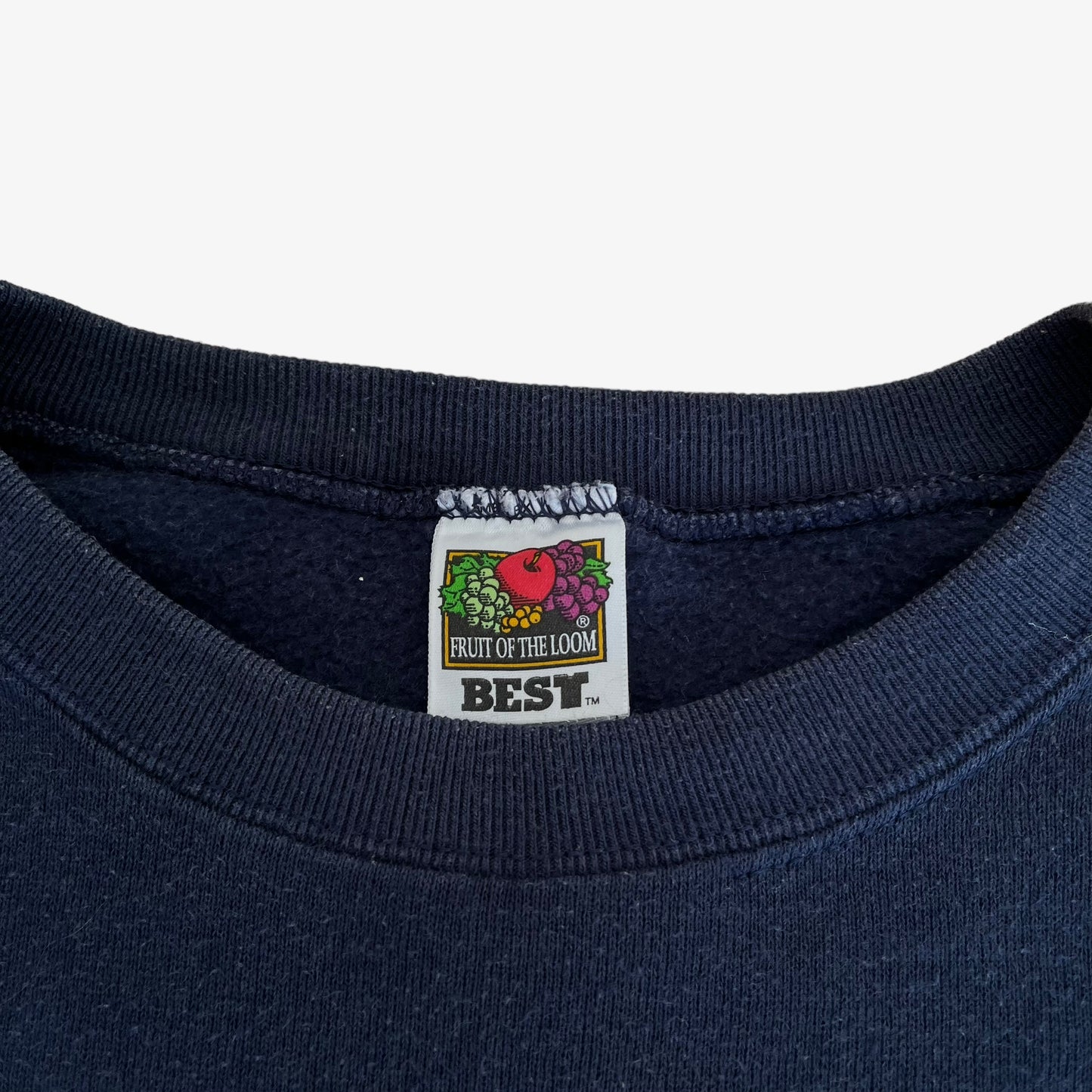 Vintage 90s Fruit Of The Loom Heavyweight Broadway New York Musical Crewneck Sweatshirt Label - Casspios Dream