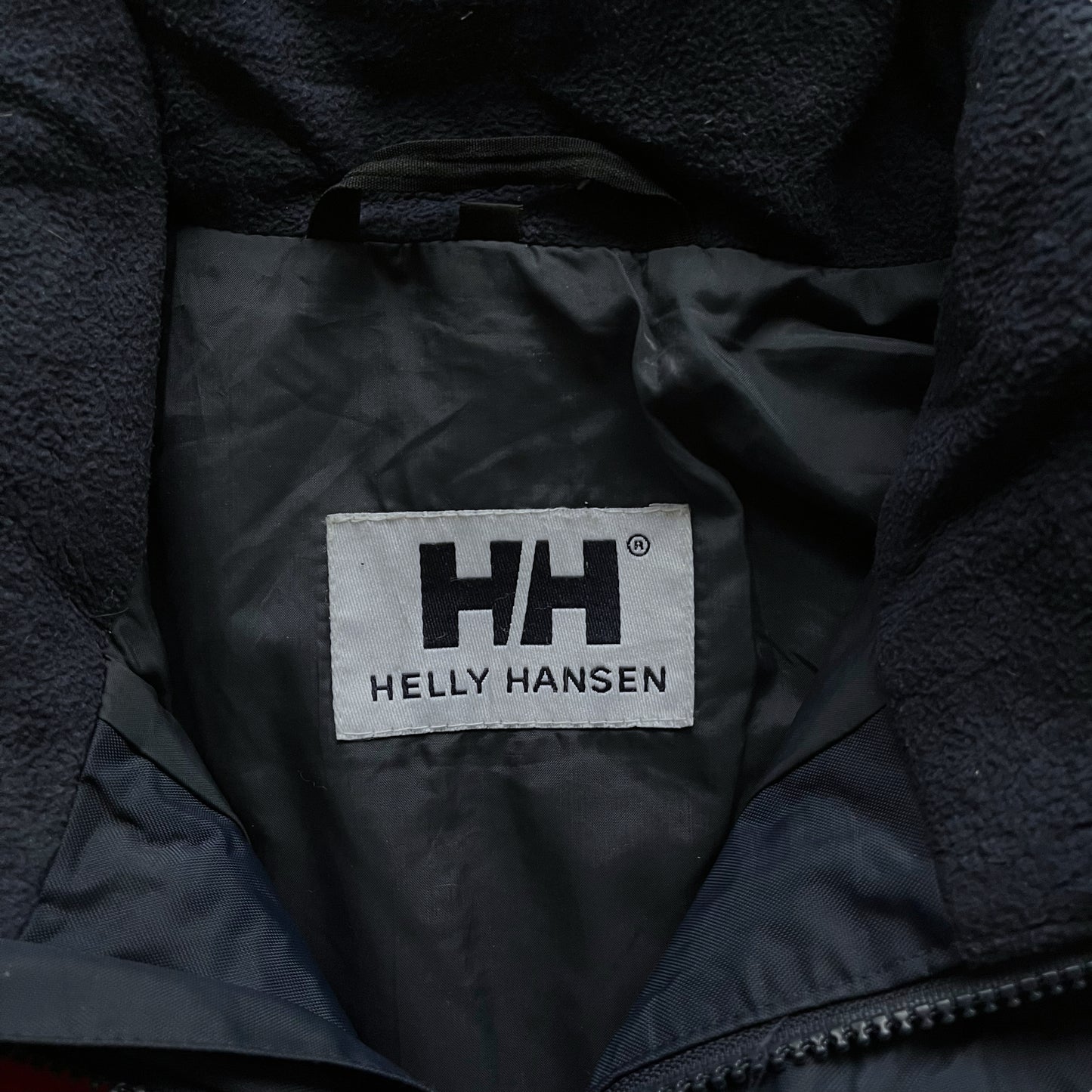 Vintage 90s Helly Hansen Red And Navy Sailing Jacket Label - Casspios Dream