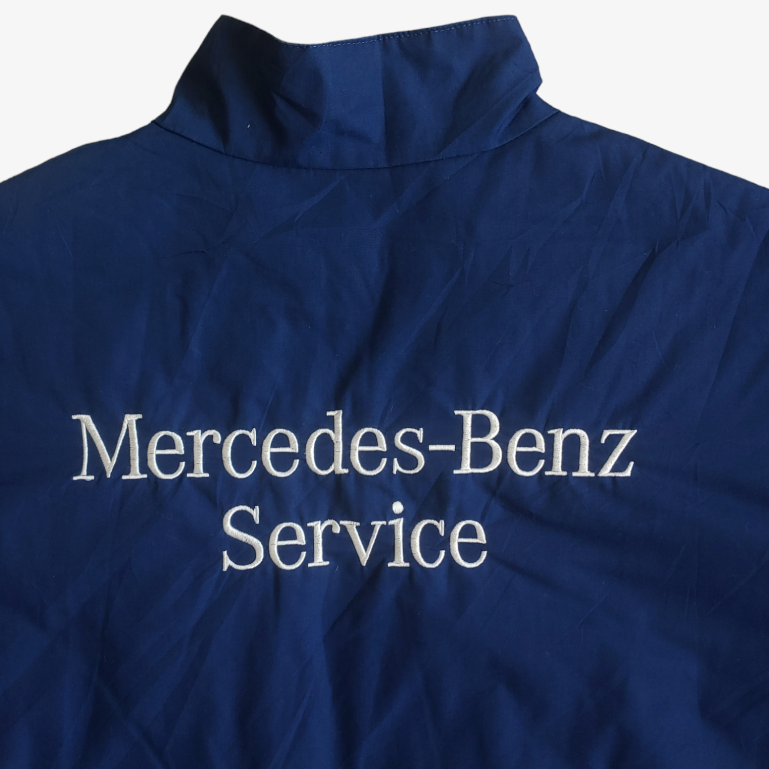 Vintage 90s Mercedes Benz Service Team Jacket Back Logo - Casspios Dream