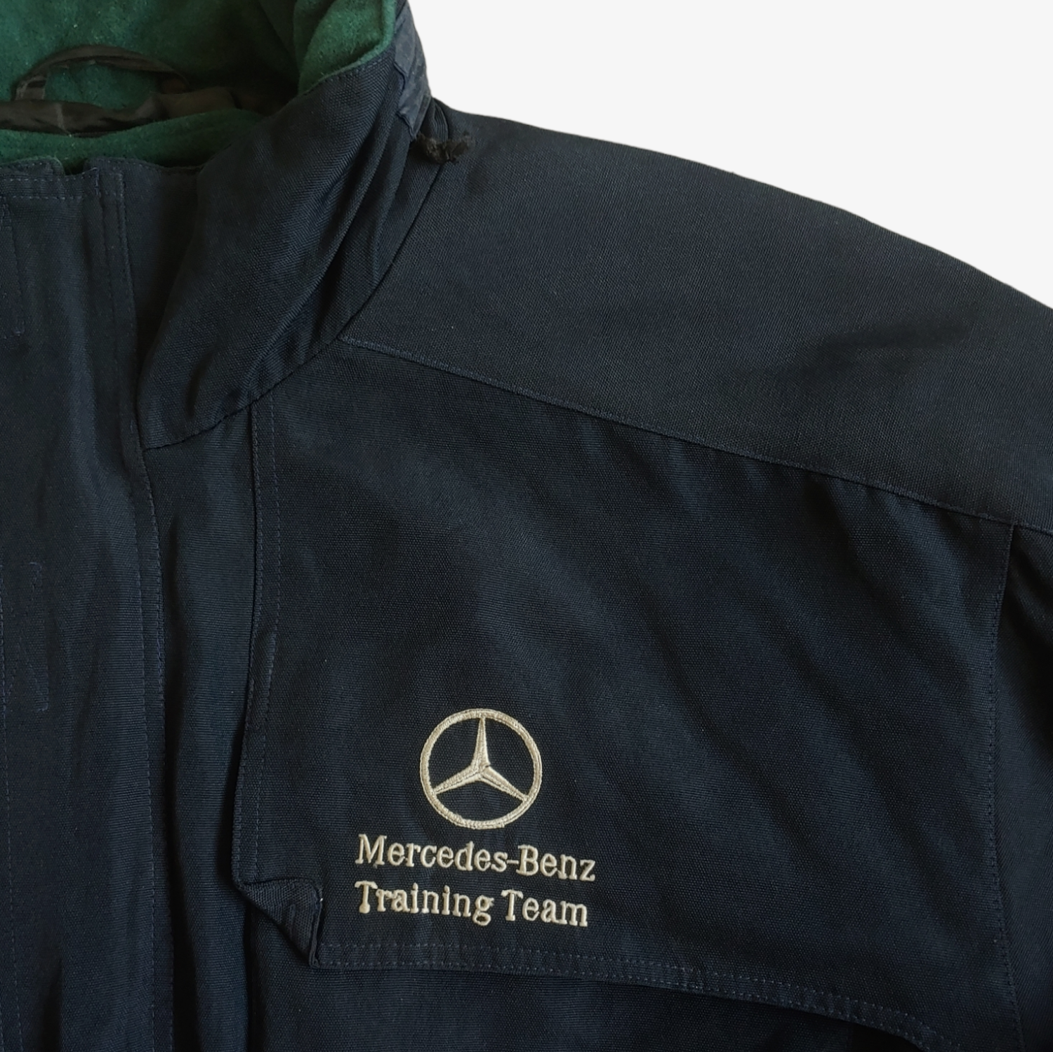 Vintage 90s Mercedes Benz Training Team Jacket Logo - Casspios Dream