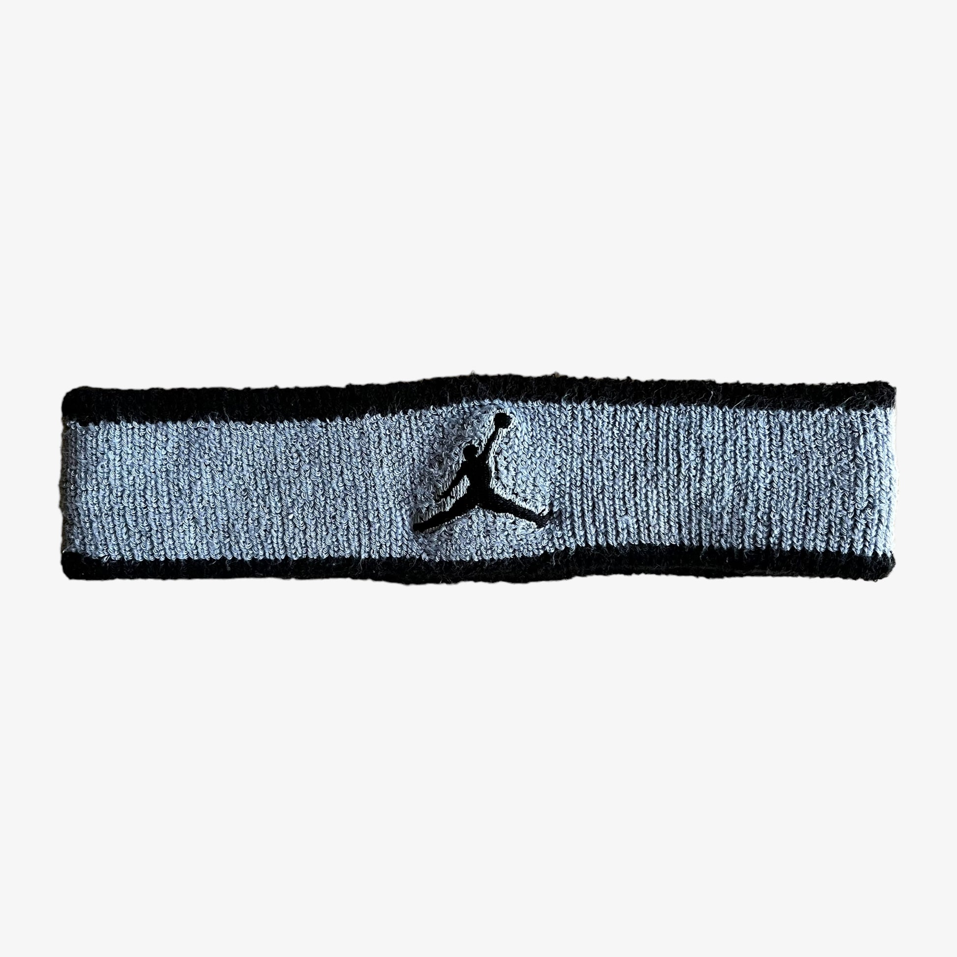 Vintage 90s Michael Jordan 23 Grey And Black Headband - Casspios Dream