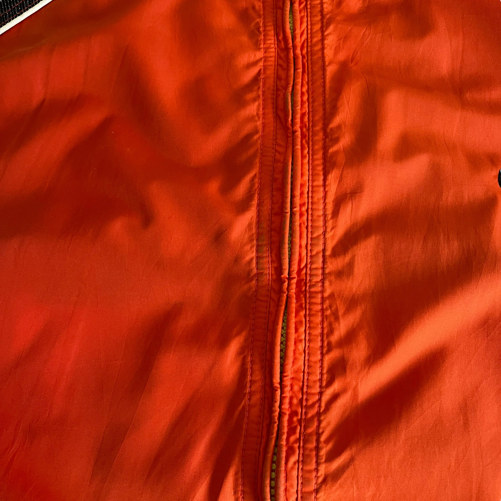 Vintage 90s Nike ACG Orange Utility Jacket With Back Foldable Pouch Wear - Casspios Dream