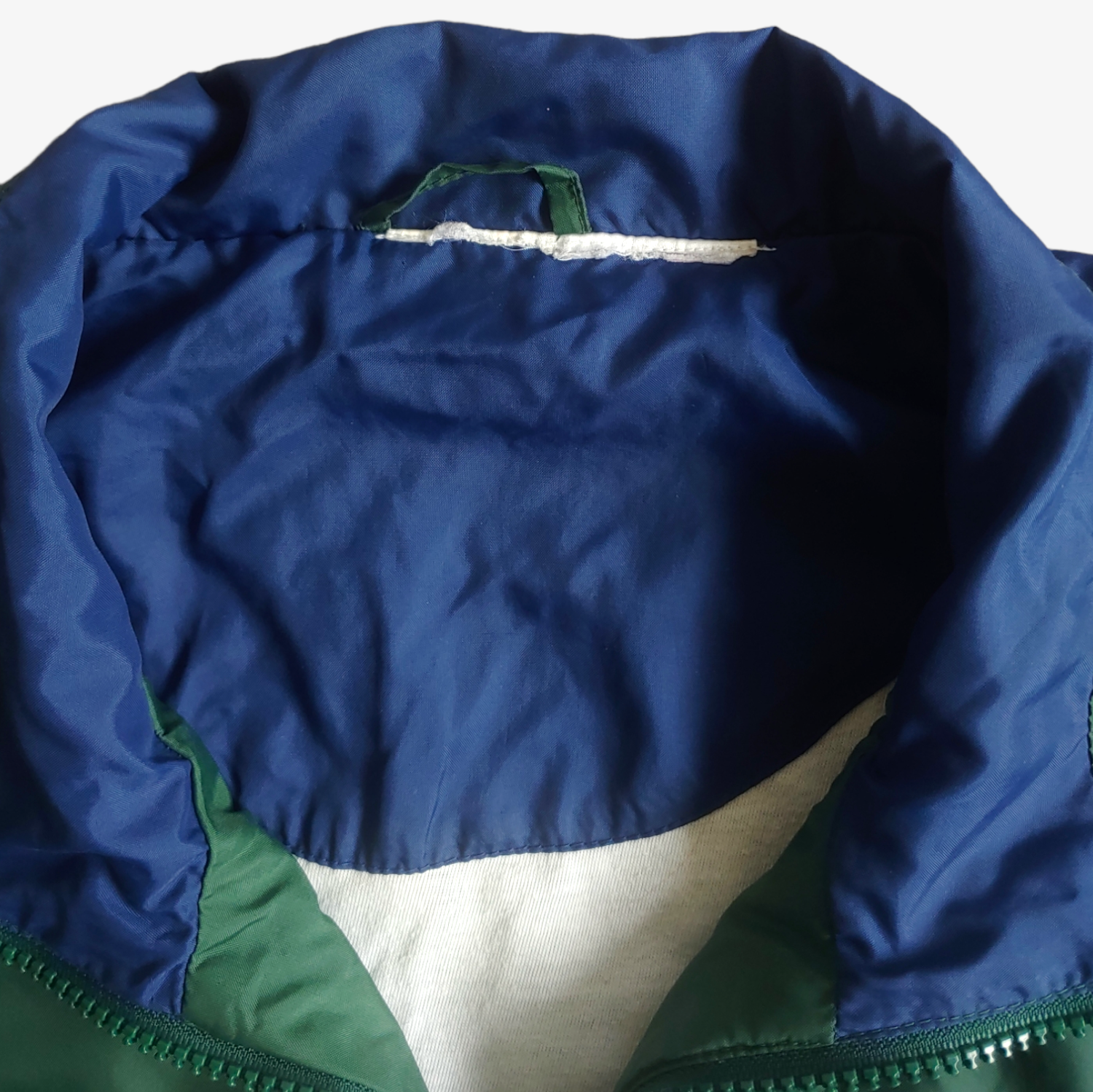 Vintage 90s Nike Oregon Ducks Green Track Jacket Label - Casspios Dream