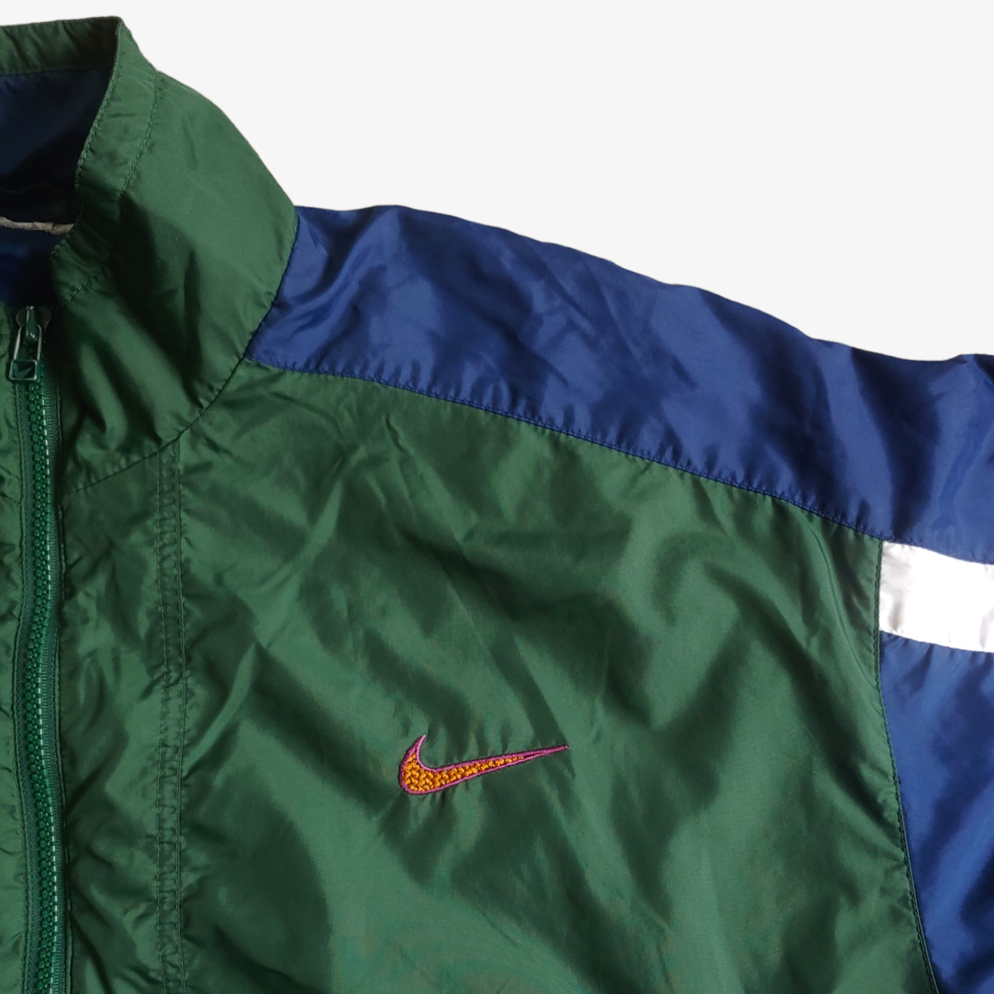 Vintage 90s Nike Oregon Ducks Green Track Jacket Logo - Casspios Dream
