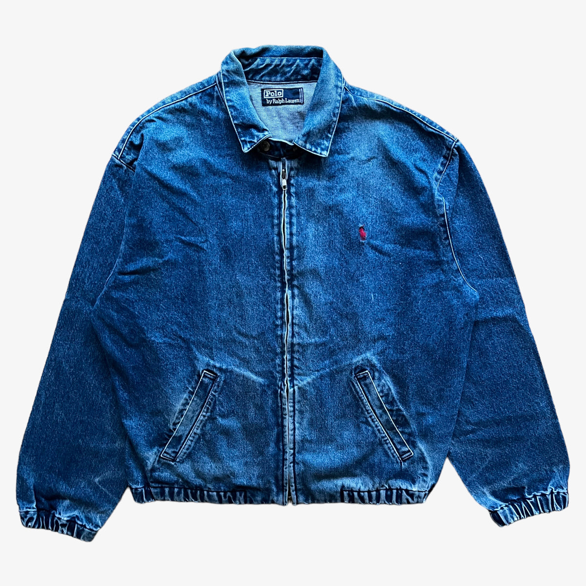 Vintage90sPoloRalphLaurenBlueD 