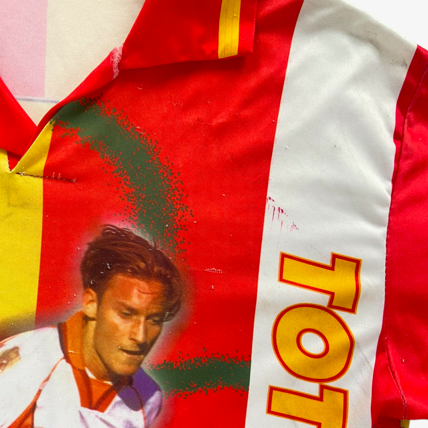 Vintage 90s Roma Francesco Totti 10 1997 - 1998 Jersey Wear - Casspios Dream