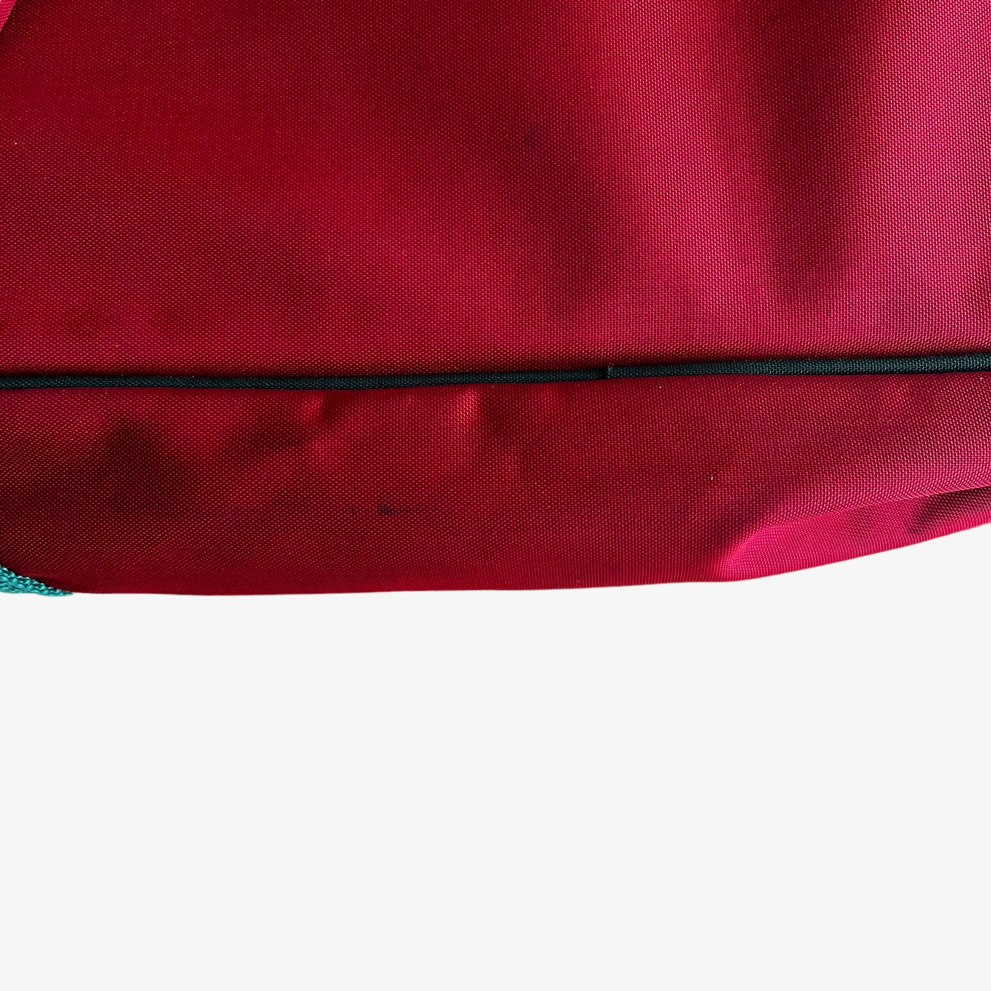 Vintage 90s Samsonite Sammies Red And Green Messenger Backpack Hem - Casspios Dream