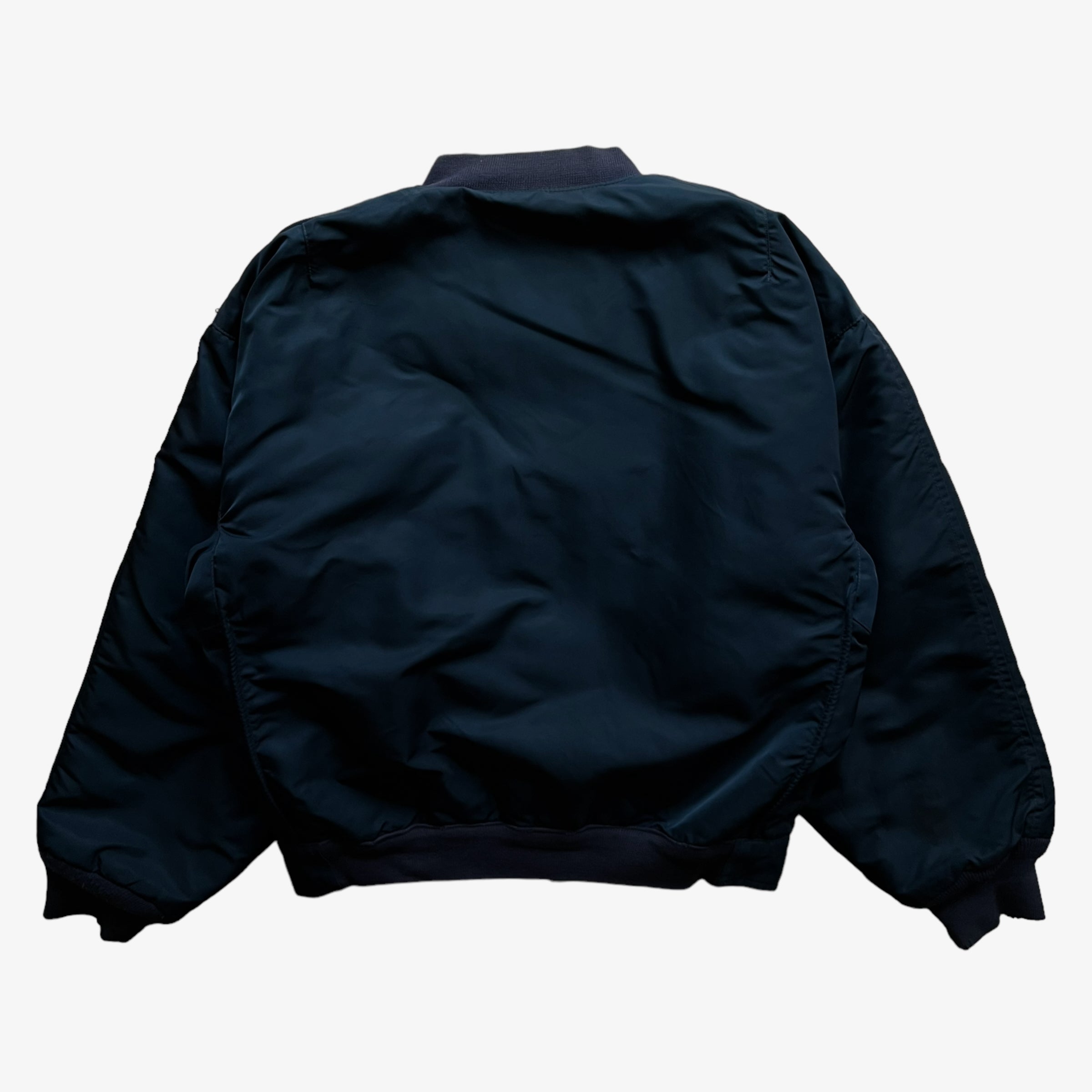 Vintage 90s Schott 19-MS Navy Jacket | Casspio's Dream
