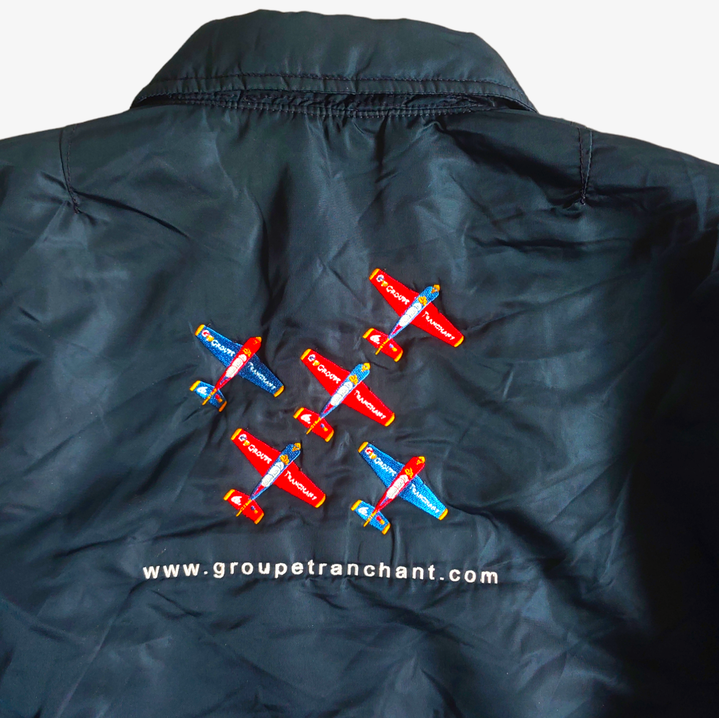 Vintage 90s Schott Type CWU-R Pilot Bomber Jacket Back Logo - Casspios Dream