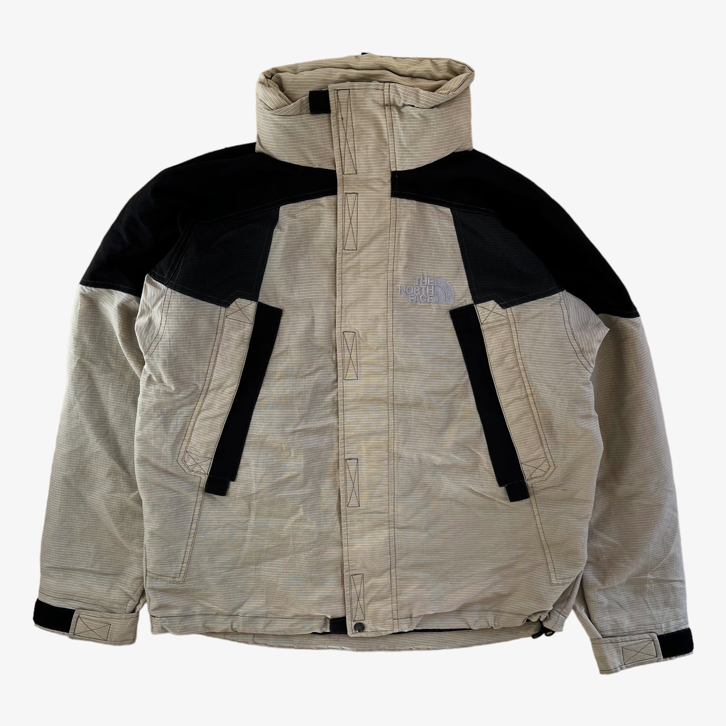 Vintage 90s The North Face Utility Jacket With Fold Away Hood - Casspios Dream