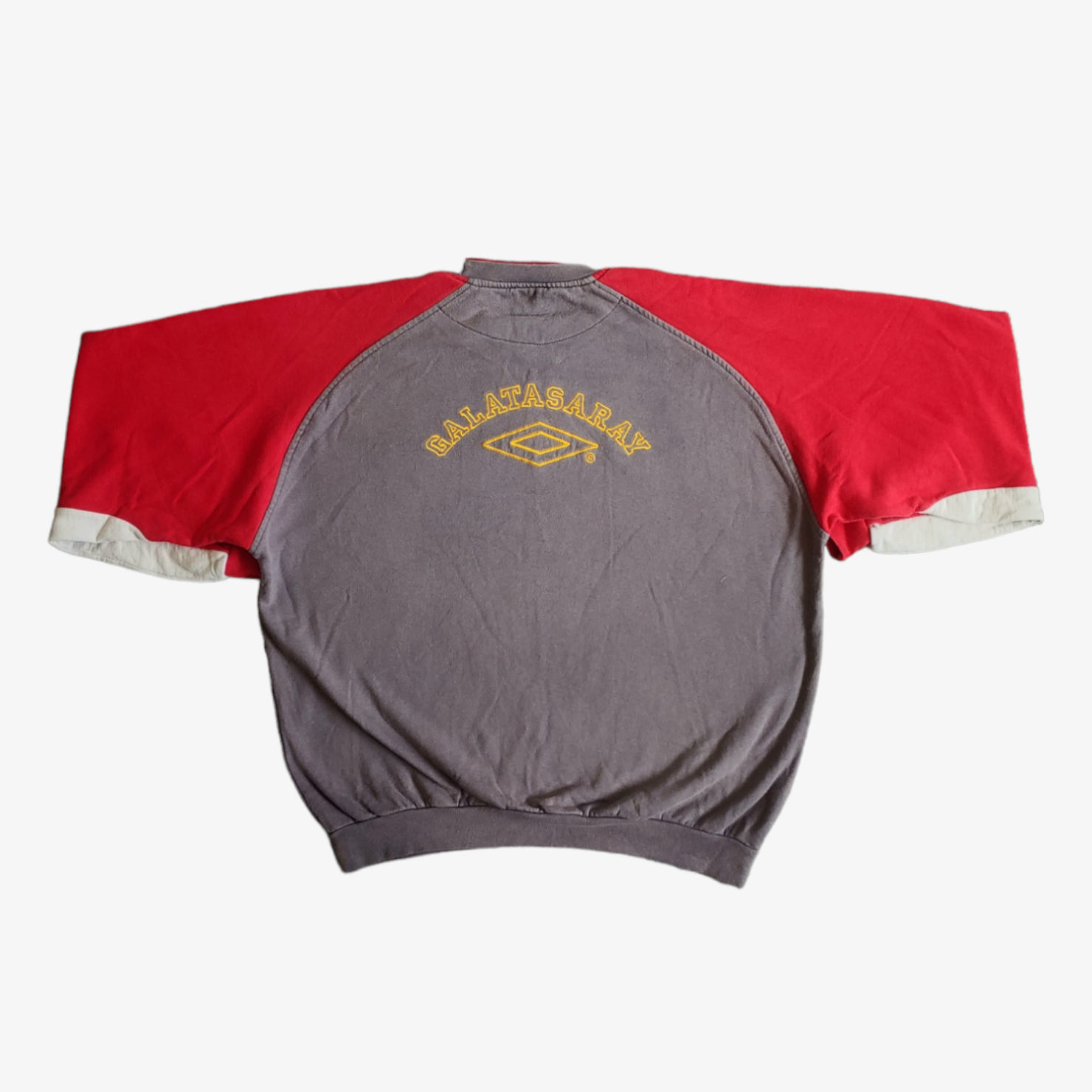 Vintage 90s Umbro Galatasaray S.K. Football Sweatshirt Back - Casspios Dream