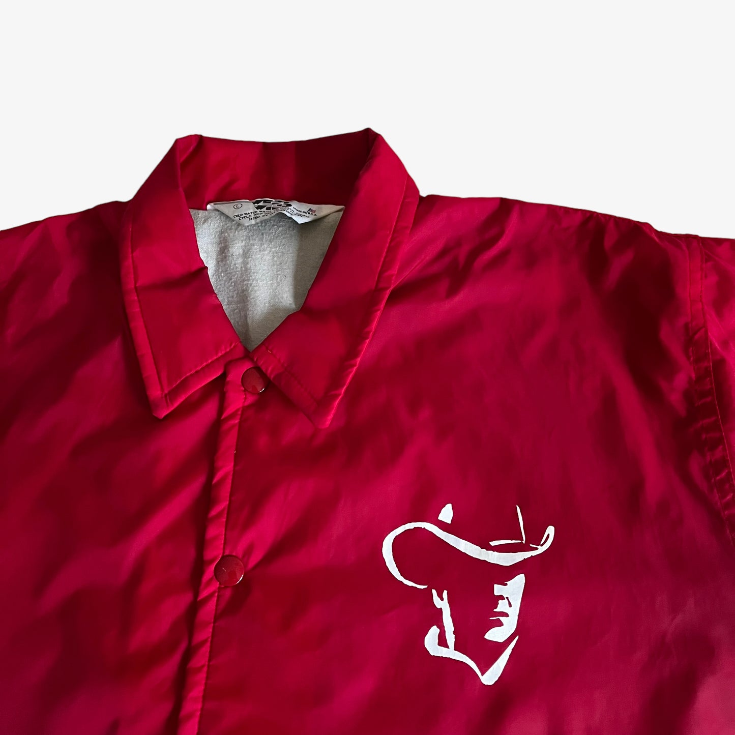 Vintage 90s West Wind Marlboro Man Windbreaker Jacket Chest - Casspios Dream