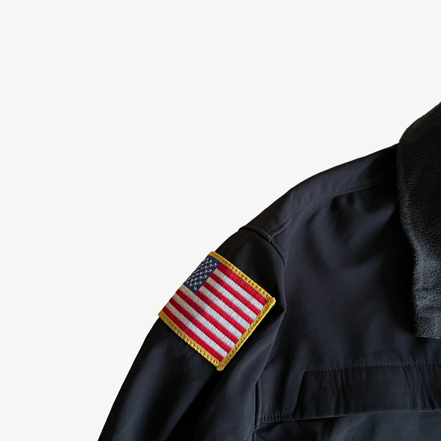 Vintage Y2K 5.11 Tactical Series Black Utility Jacket USA Flag - Casspios Dream