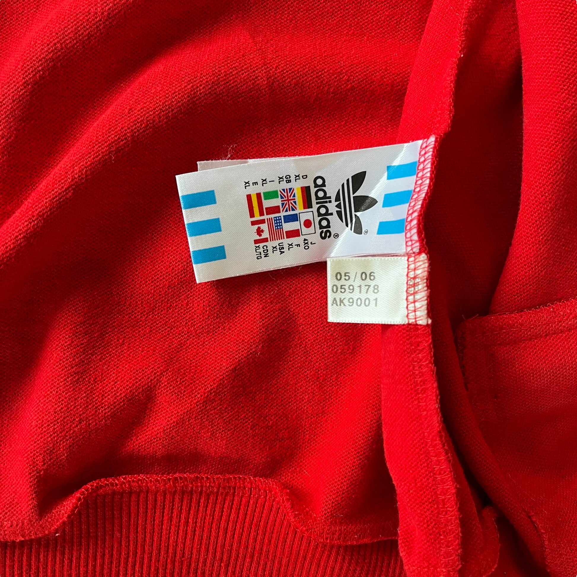Vintage Y2K Adidas Originals London Olympic Team Jacket Label - Casspios Dream