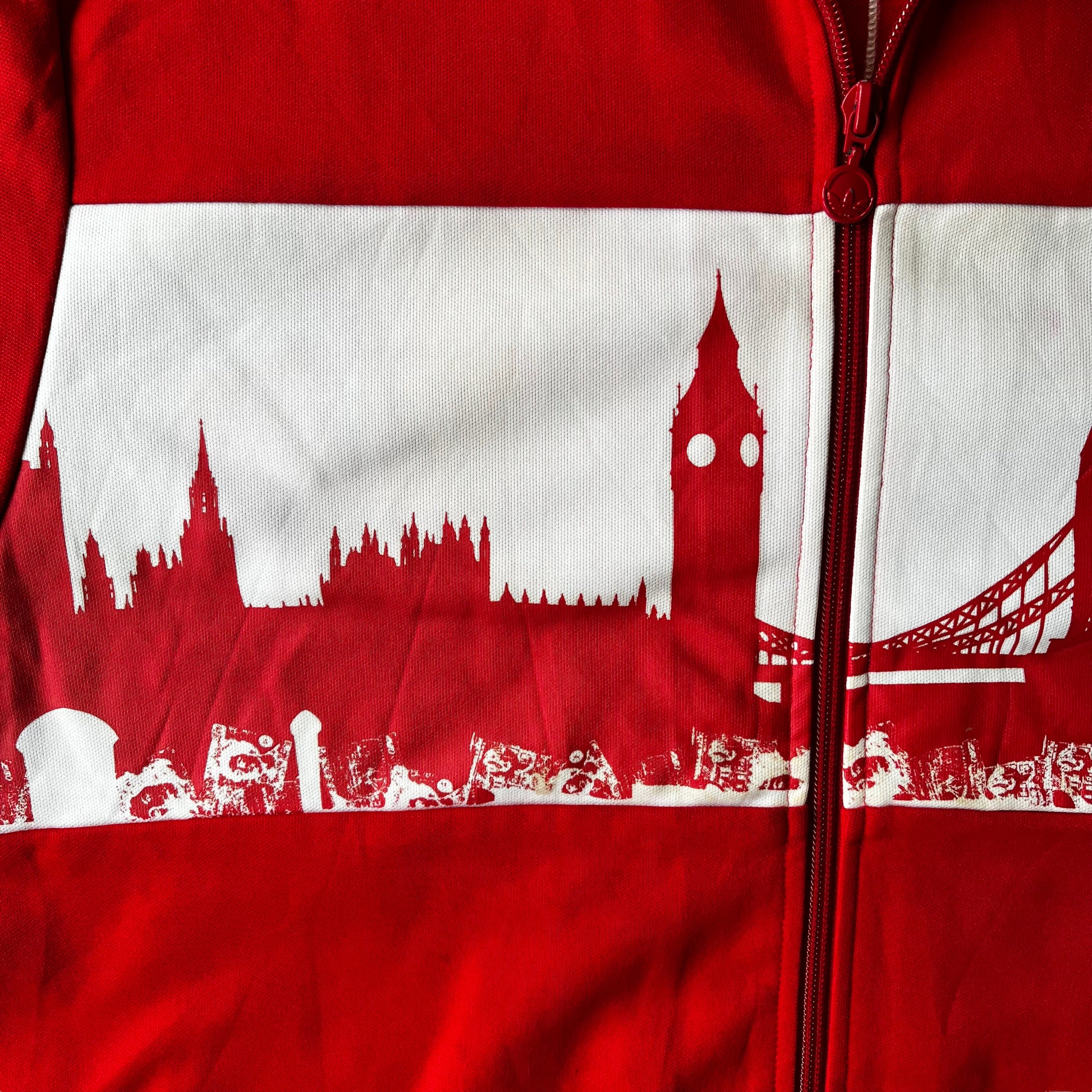 Vintage Y2K Adidas Originals London Olympic Team Jacket Landmark - Casspios Dream