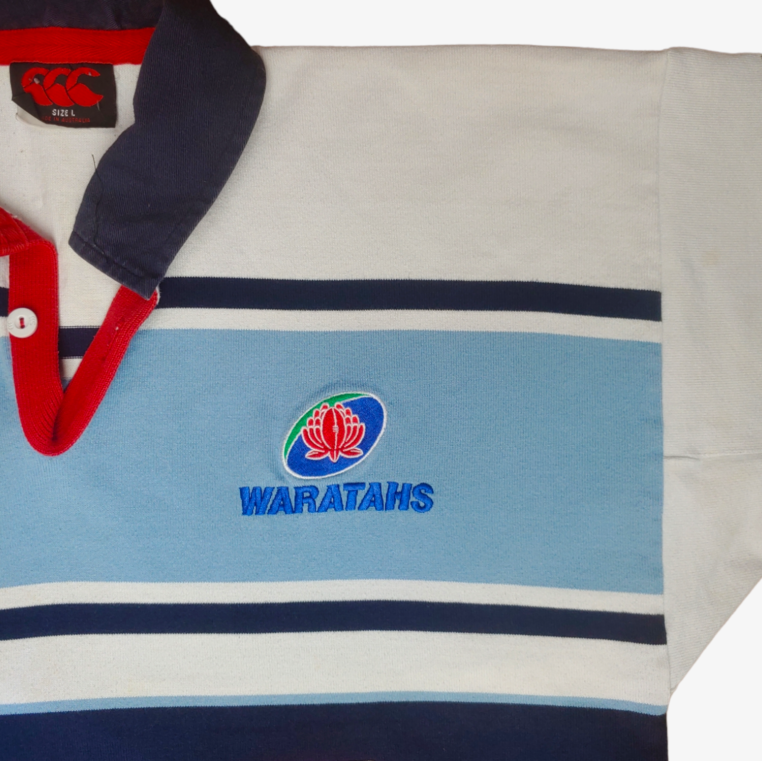 Vintage Y2K Canterbury 2004 Waratahs Rugby Shirt Jersey Crest - Casspios Dream