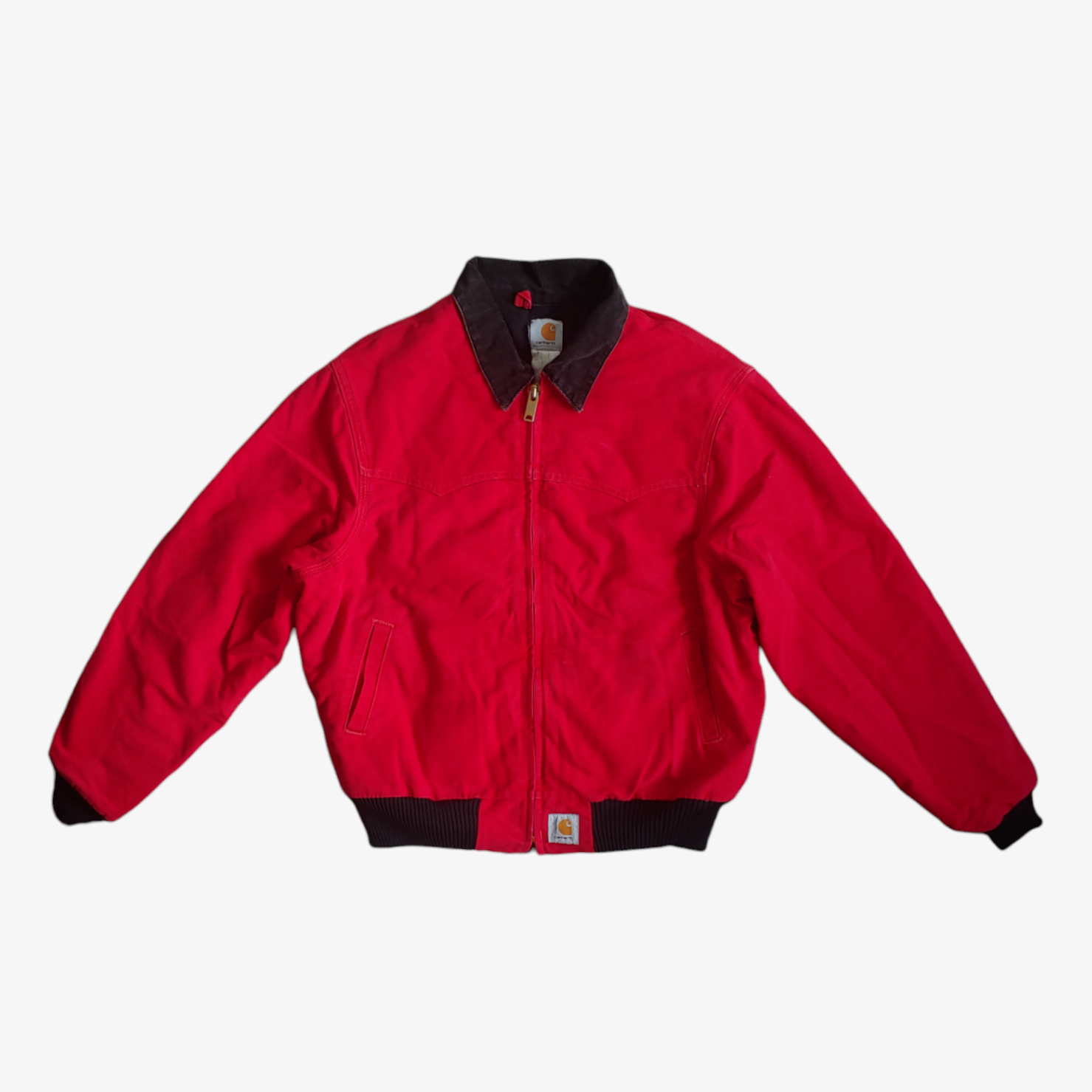 Vintage Y2K Carhartt Red Workwear Jacket - Casspios Dream