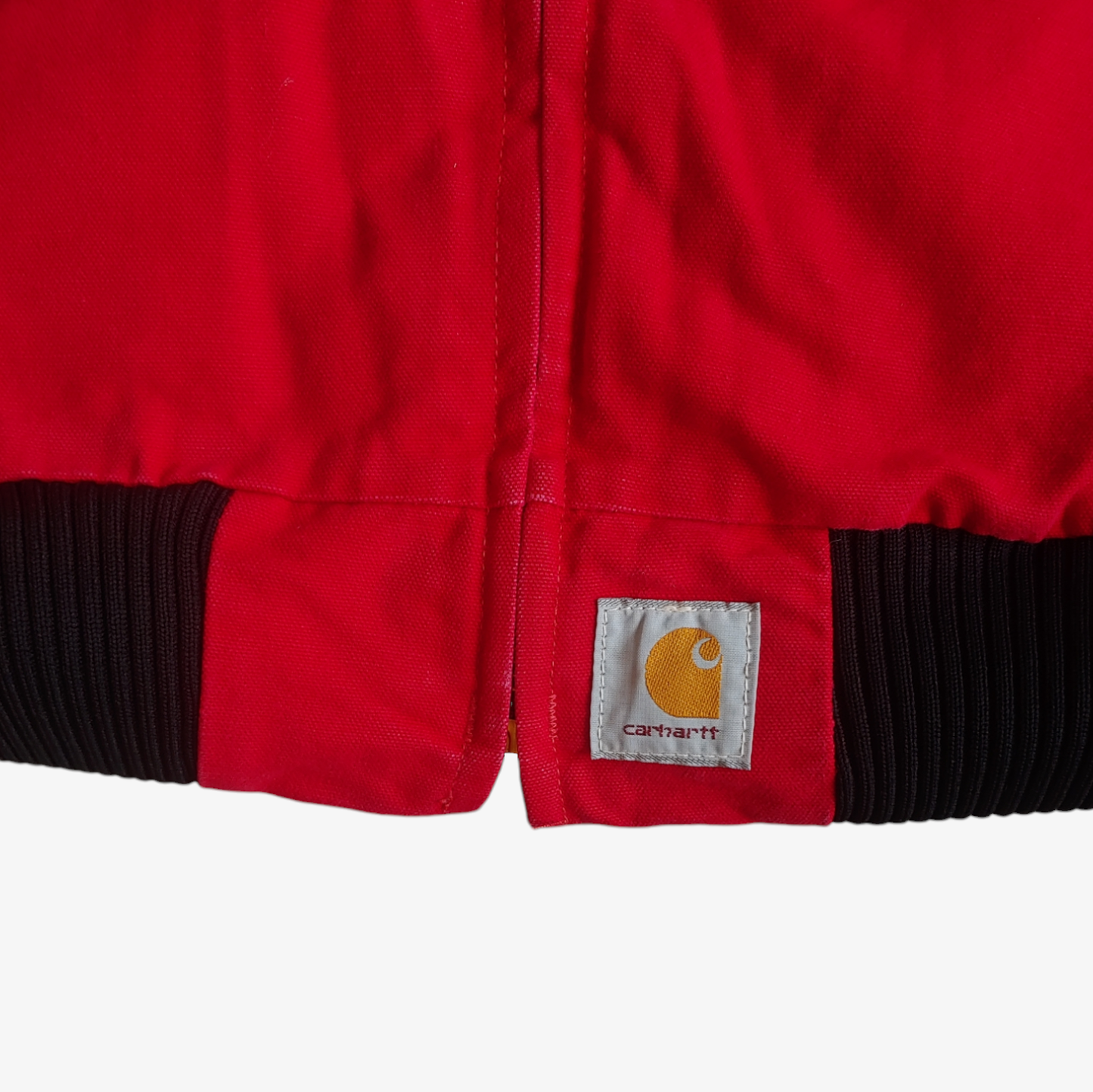 Vintage Y2K Carhartt Red Workwear Jacket Tag - Casspios Dream