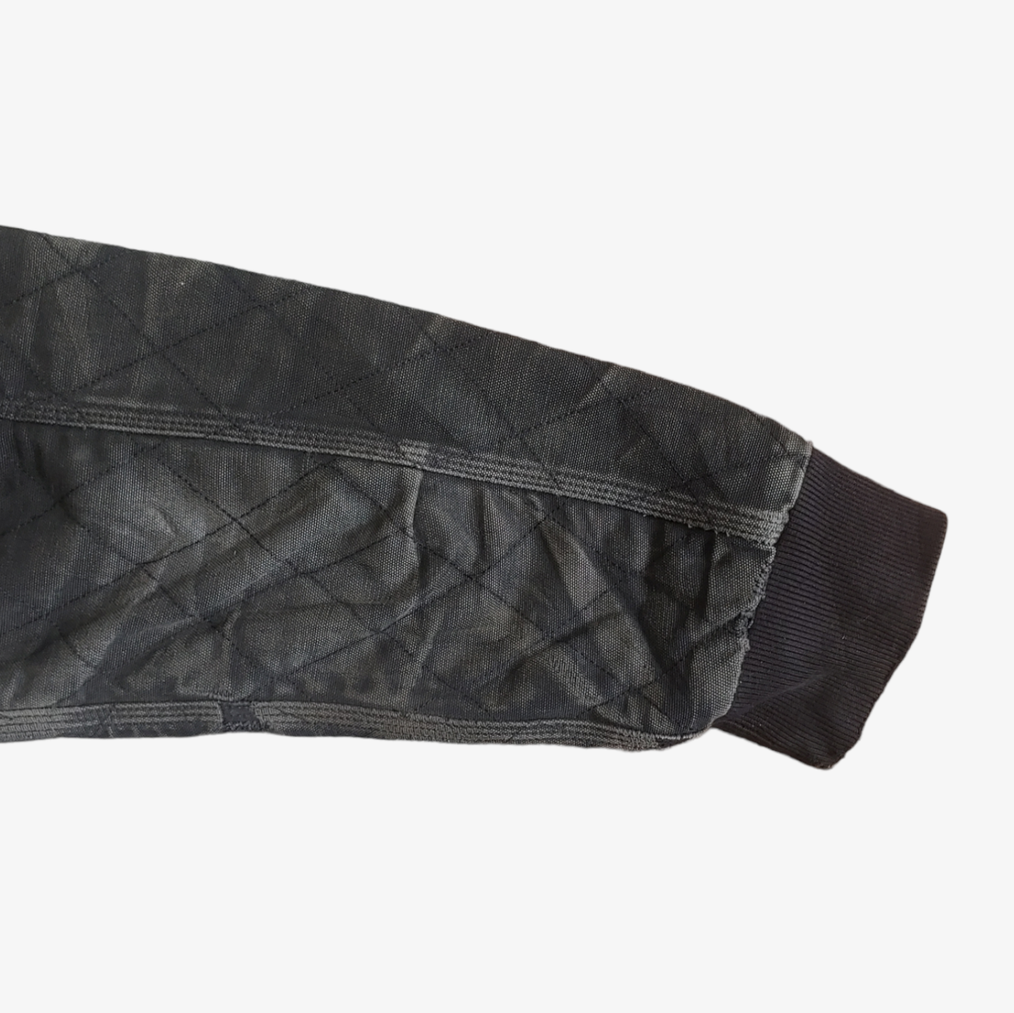Vintage Y2K Carhartt WIP-25 25th Anniversary Black Thick Cotton Workwear Jacket Wear - Casspios Dream