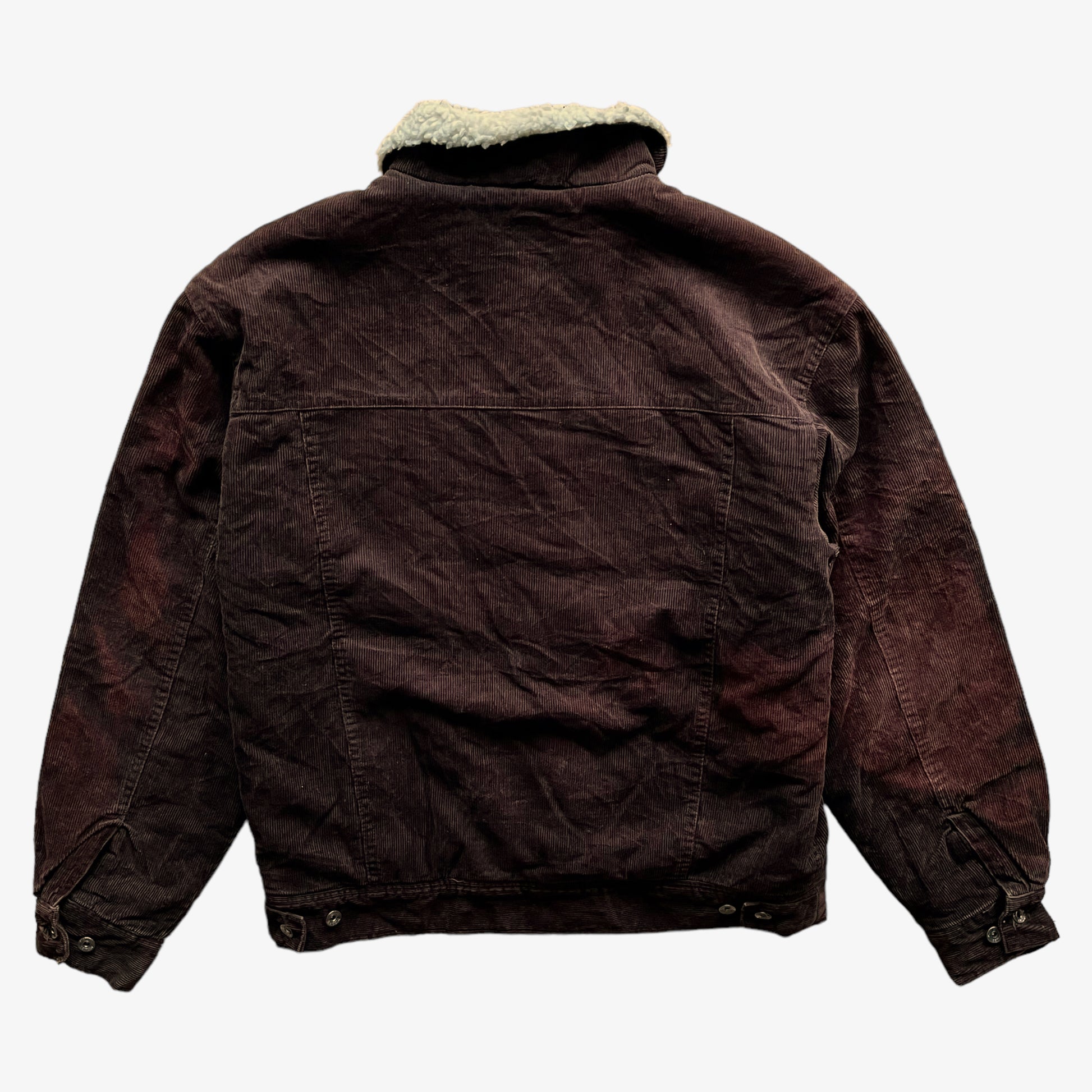 Vintage Y2K Dickies Corduroy Jacket With Sherpa Lining Back - Casspios Dream