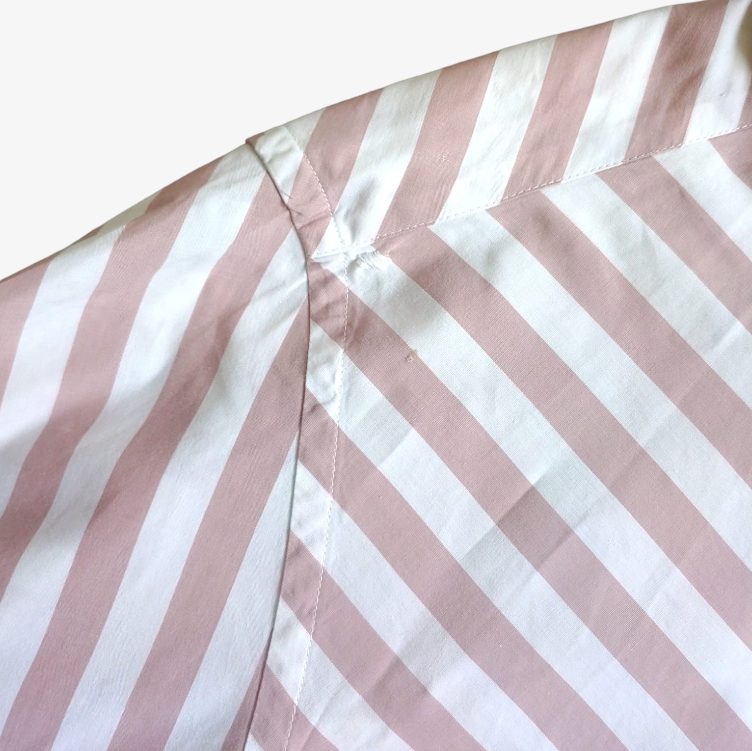 Vintage Y2K Dolce Gabbana Pink Striped Long Sleeve Shirt Wear - Casspios Dream