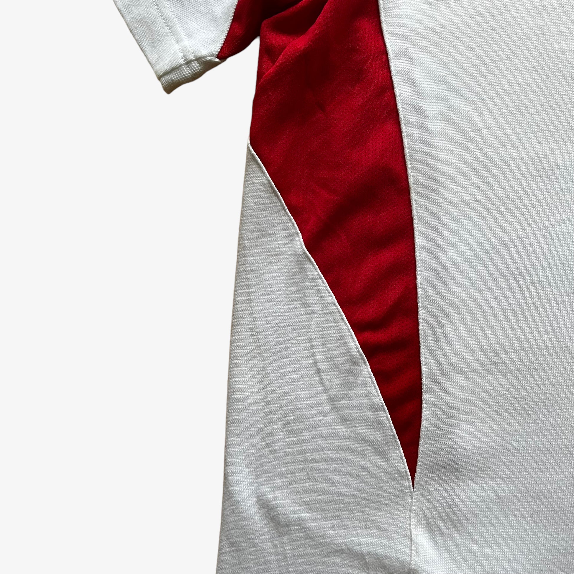 Vintage Y2K Nike 2002 England Short Sleeve White Home Rugby Shirt Mark - Casspios Dream
